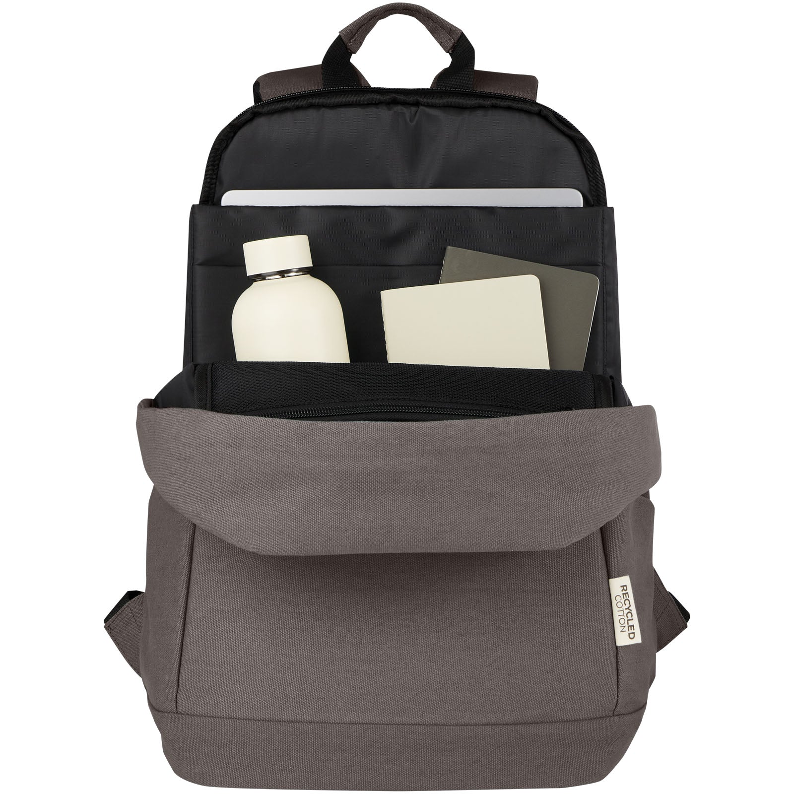 Joey 15,6 Zoll Anti-Diebstahl Laptop Rucksack 18 L aus GRS-recyceltem Canvas