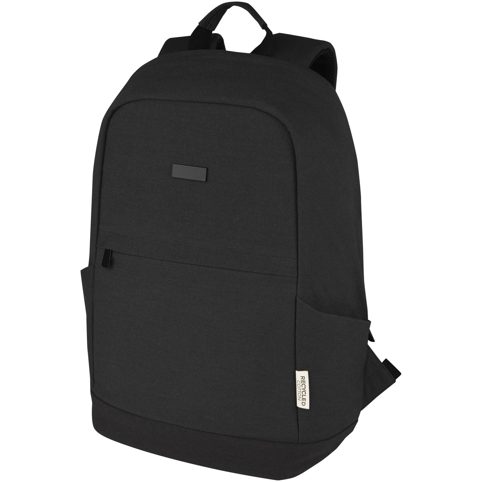 Joey 15,6 Zoll Anti-Diebstahl Laptop Rucksack 18 L aus GRS-recyceltem Canvas – Schwarz
