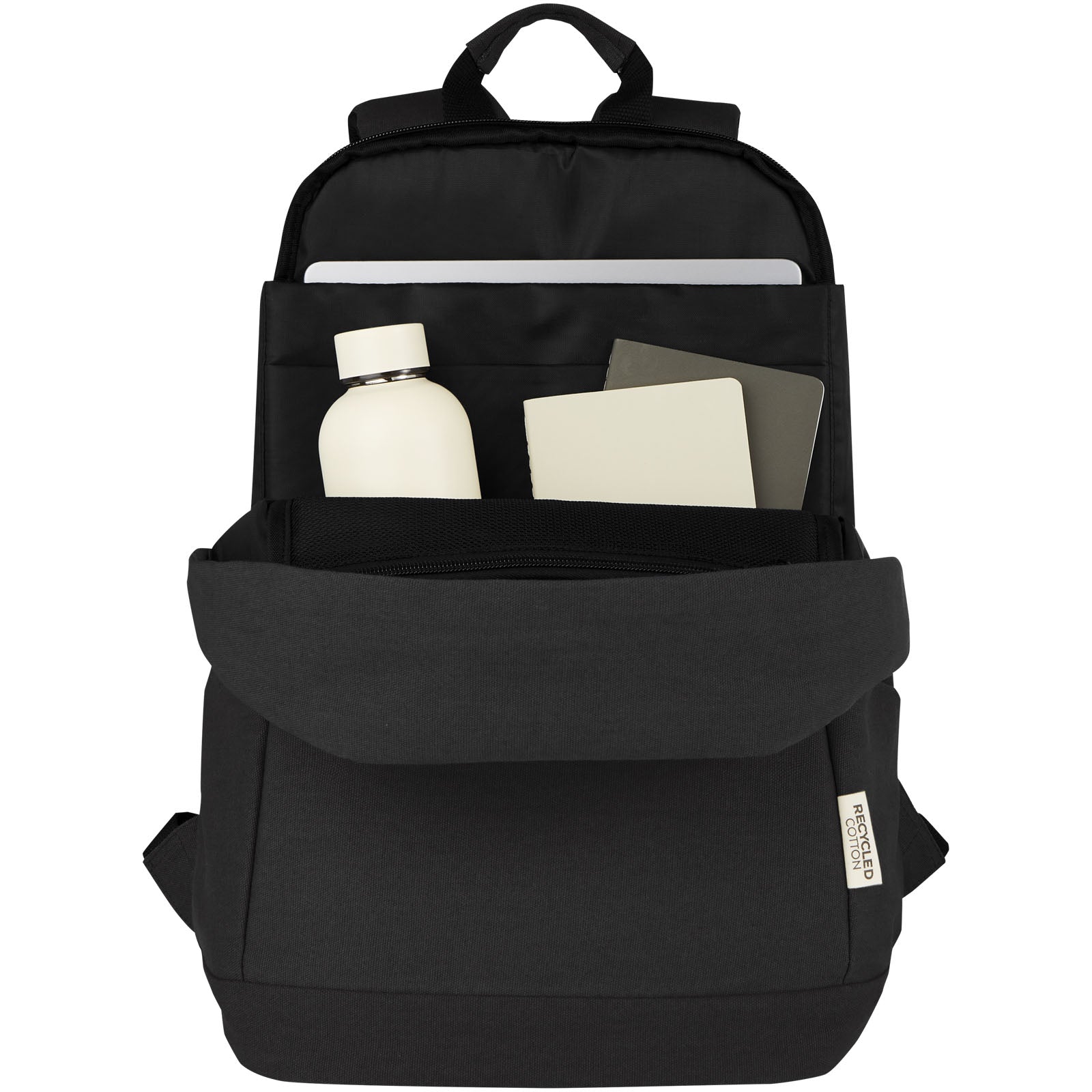 Joey 15,6 Zoll Anti-Diebstahl Laptop Rucksack 18 L aus GRS-recyceltem Canvas