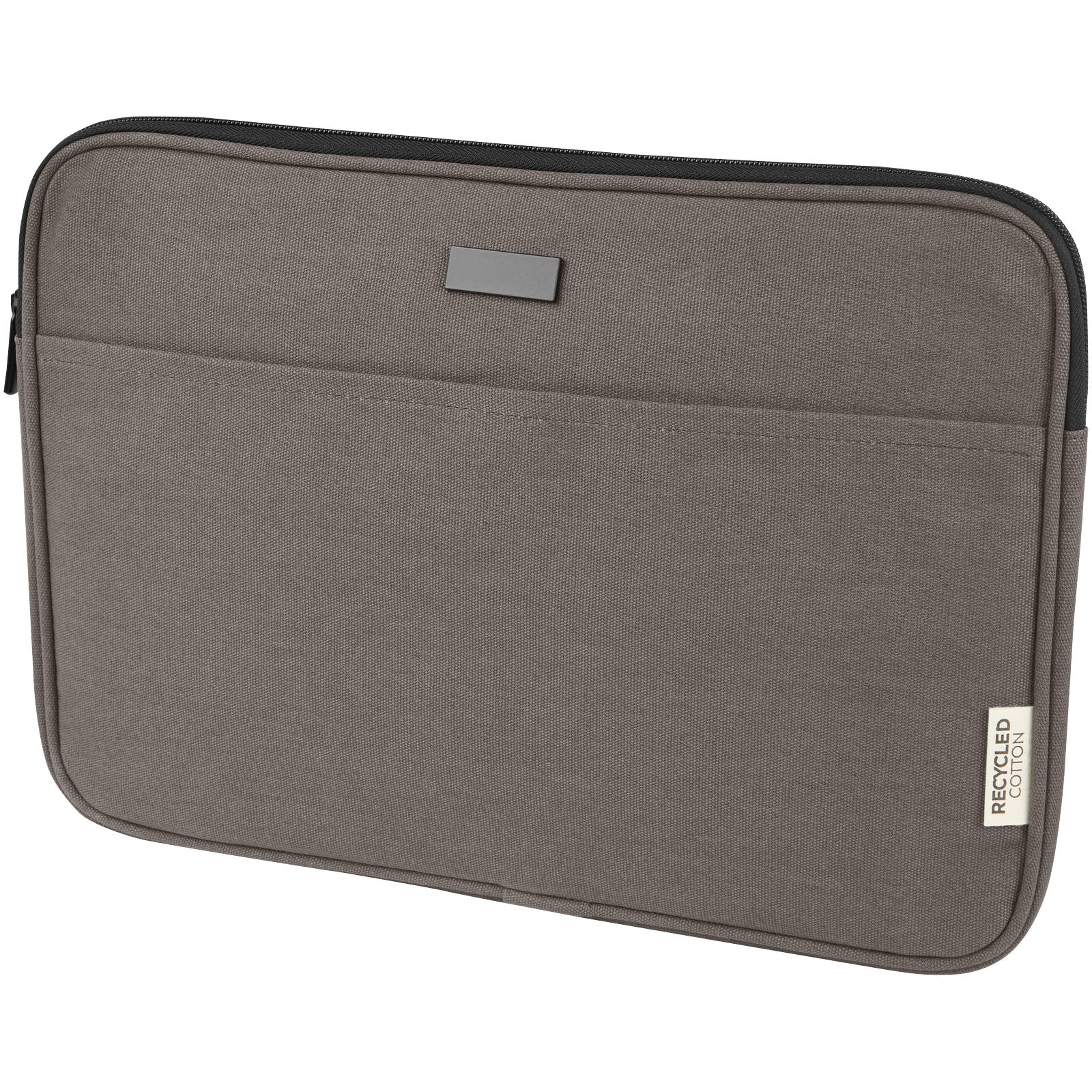 Joey 14" Laptophülle aus GRS recyceltem Canvas 2 L – Grau