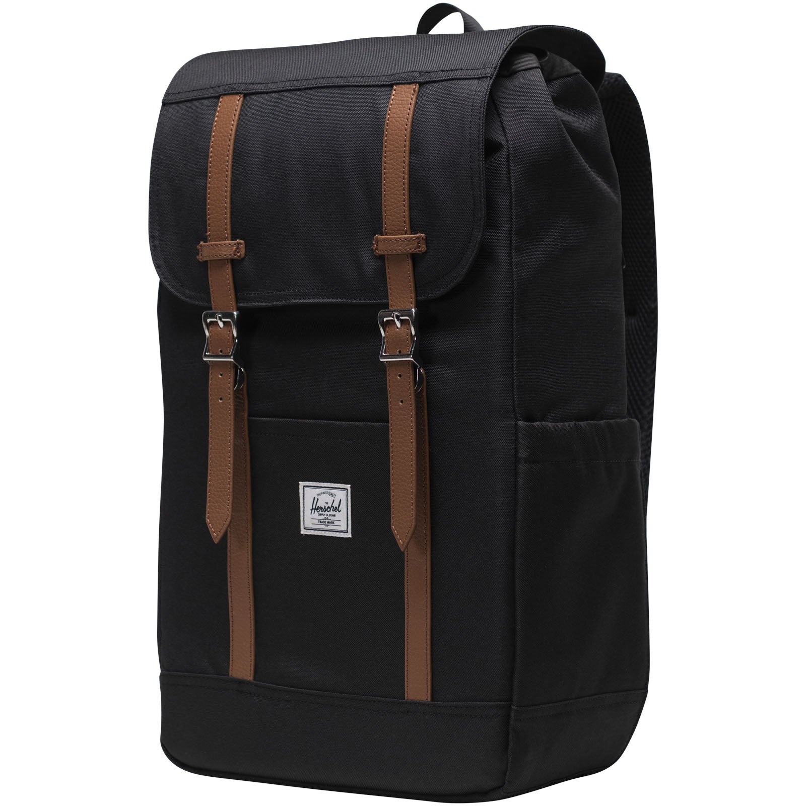 Herschel Retreat™ recycelter Laptop-Rucksack 23 L – Schwarz