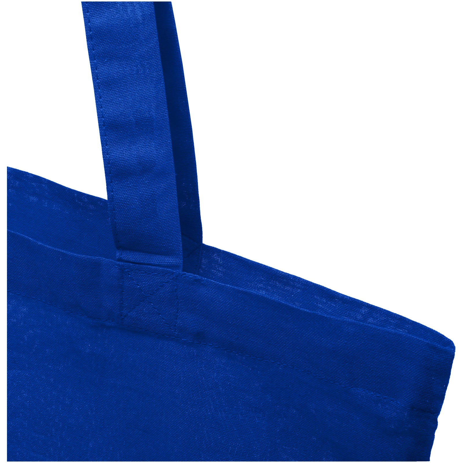Madras 140 g/m² Baumwoll Tragetasche aus GRS recycelter Baumwolle, 7L