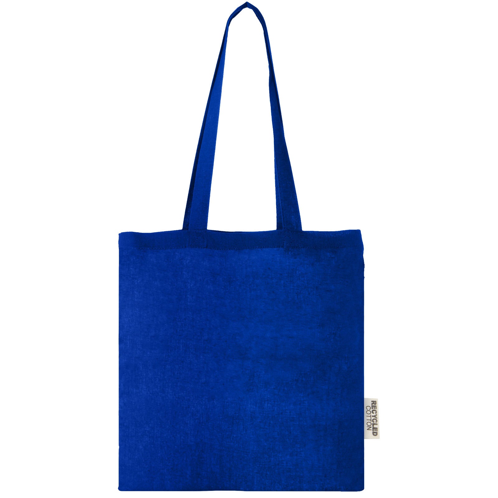 Madras 140 g/m² Baumwoll Tragetasche aus GRS recycelter Baumwolle, 7L
