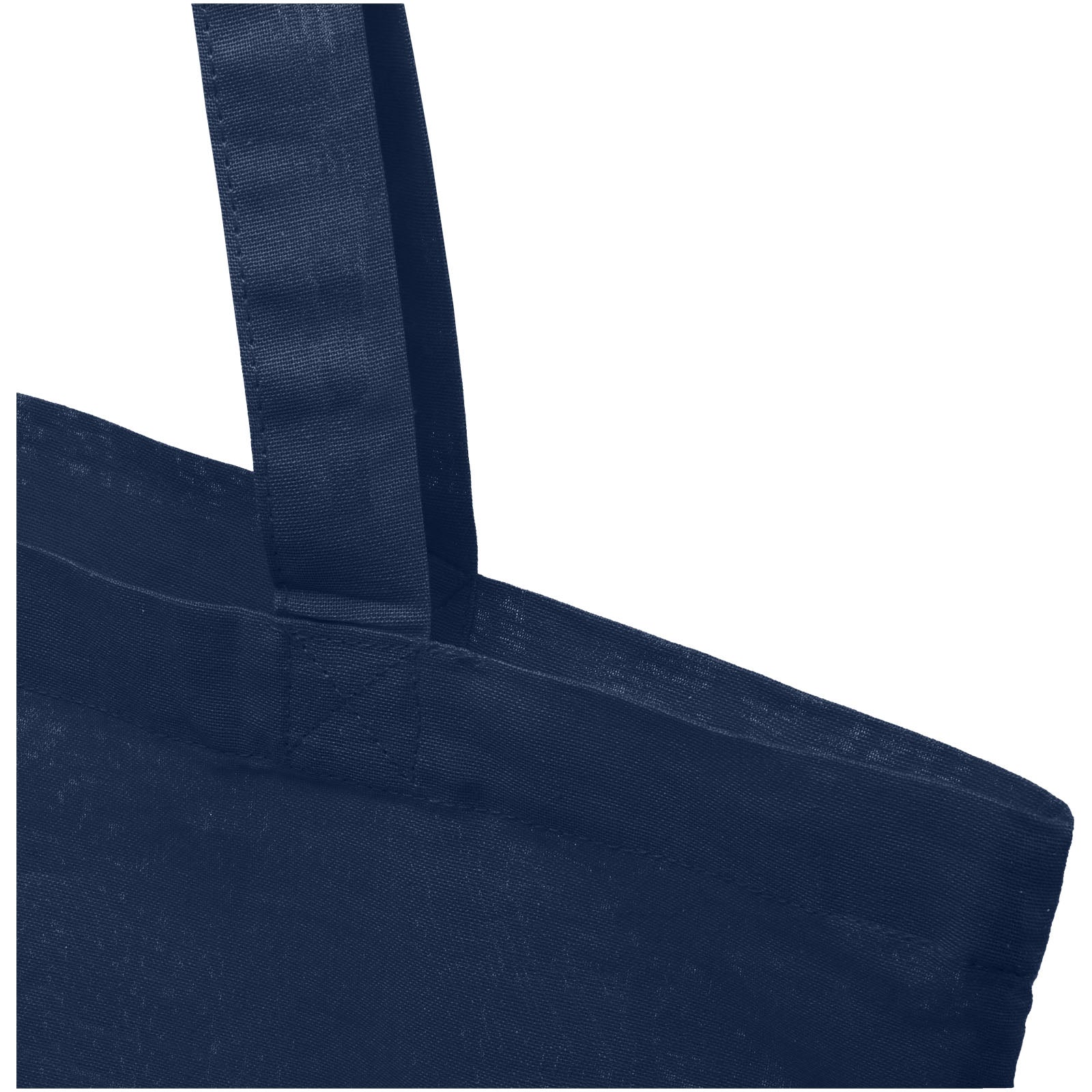 Madras 140 g/m² Baumwoll Tragetasche aus GRS recycelter Baumwolle, 7L