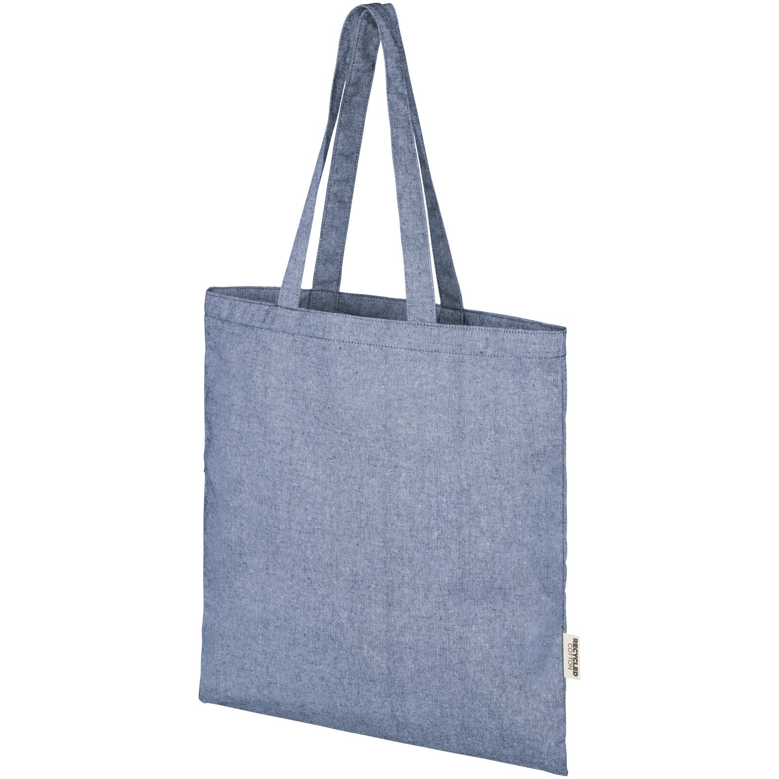 Pheebs 150 g/m² Aware™ recycelte Tragetasche – Heather Blau