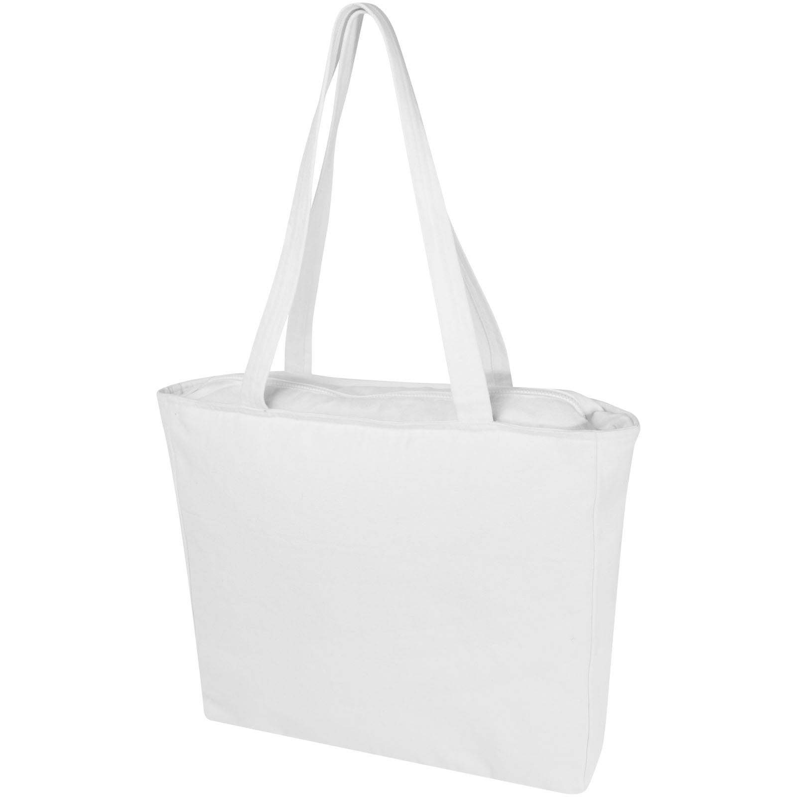 Trace Weekender 500 g/m²  Aware™ recycelte Tragetasche – Weiss