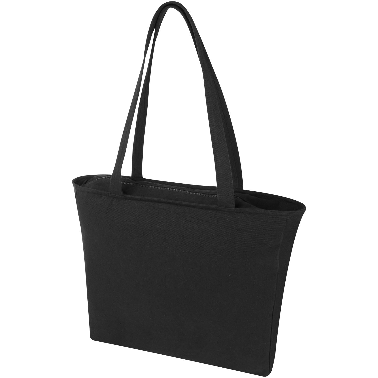Trace Weekender 500 g/m²  Aware™ recycelte Tragetasche – Schwarz