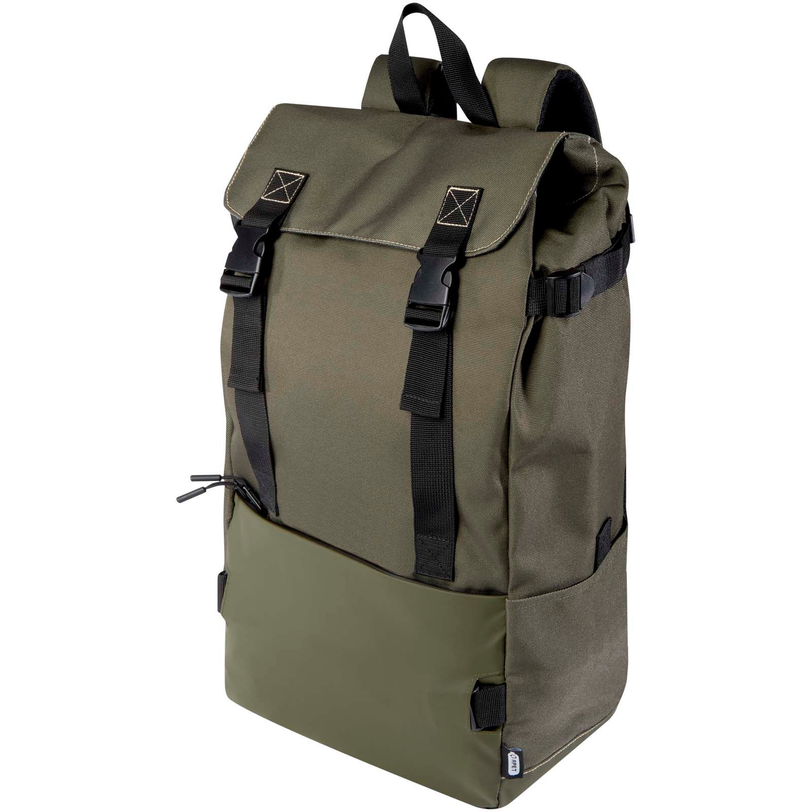 Roam GRS recycelter modularer Rucksack – Grün