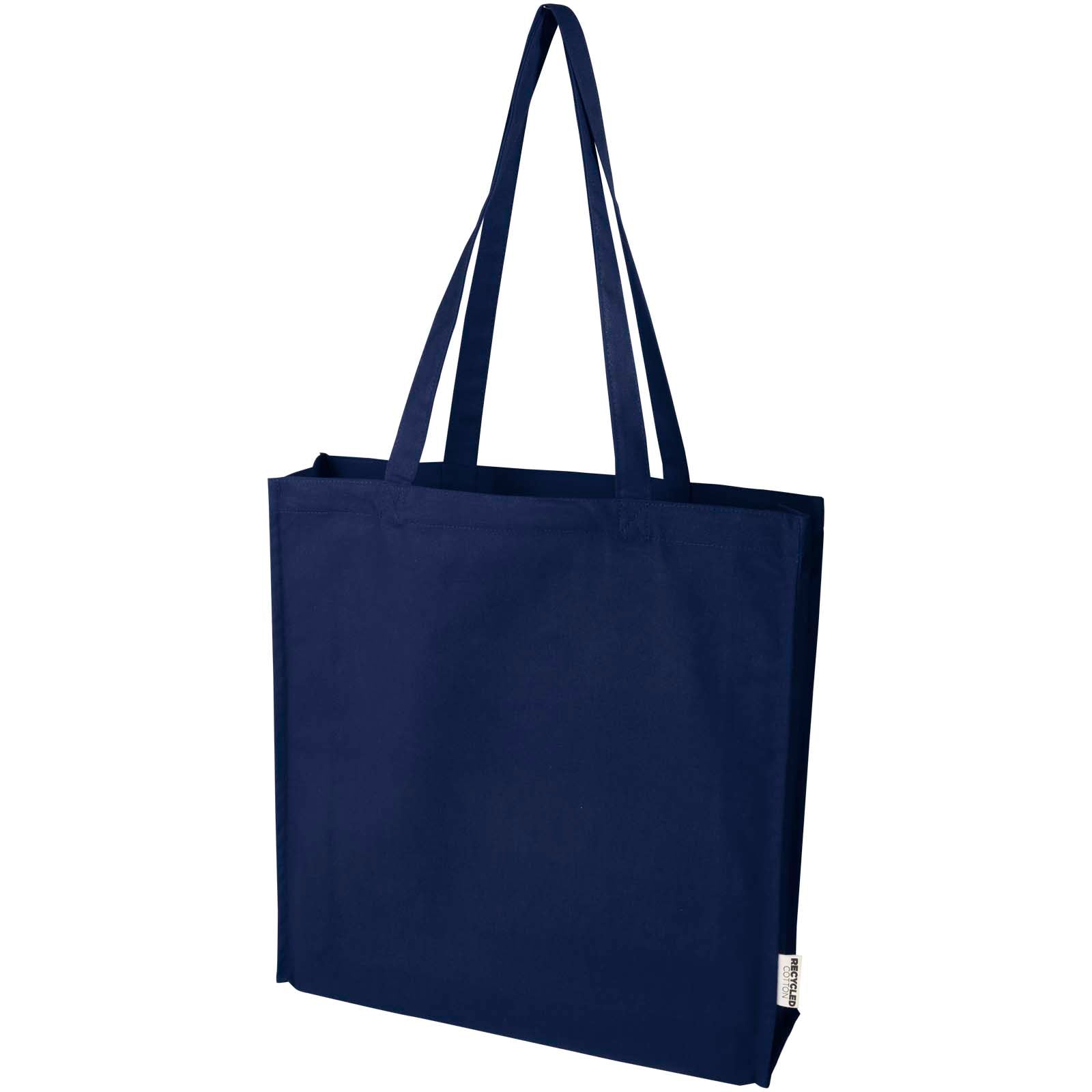Florida 270 g/m² Tragetasche mit Seitenfalten 14L – Navy