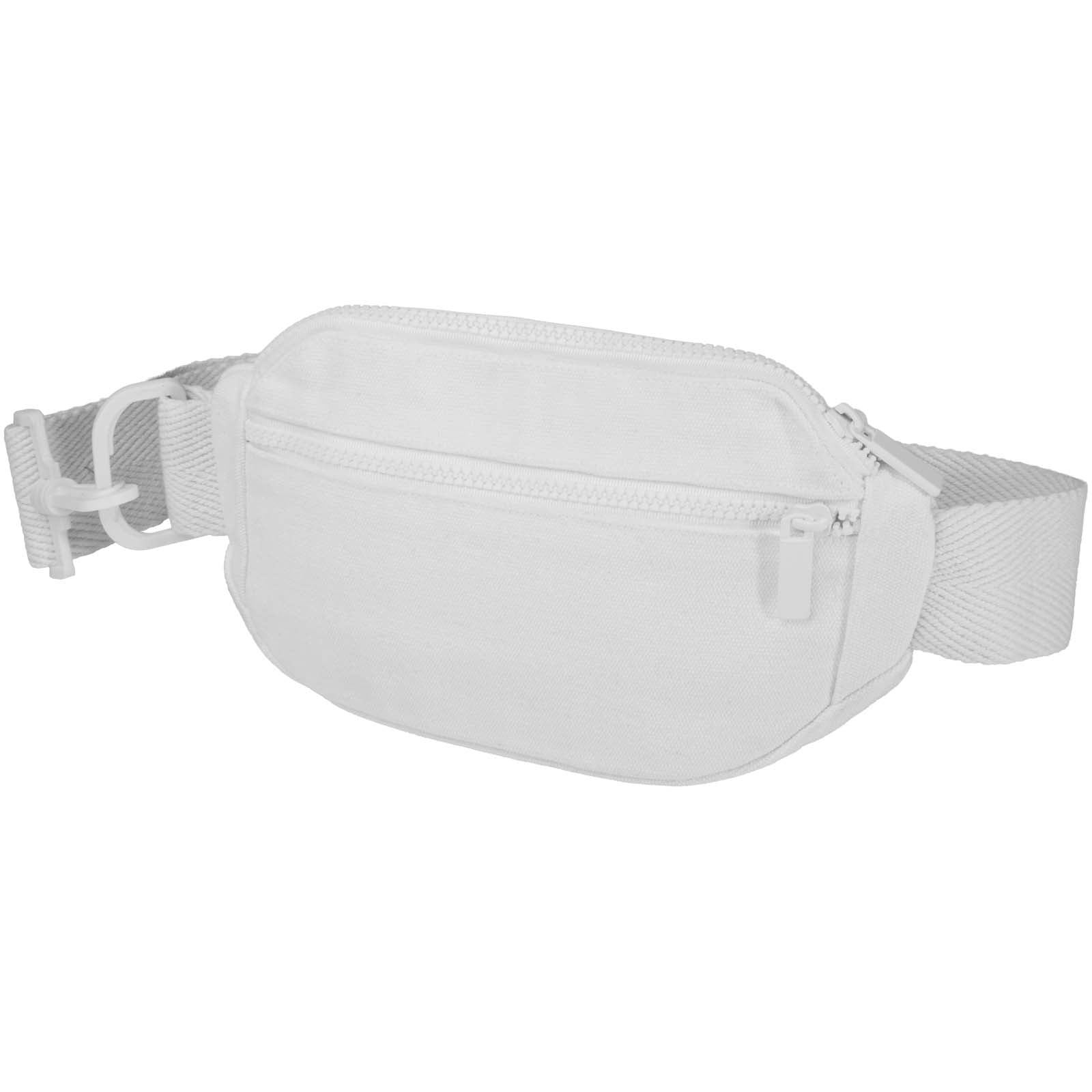 Trace 500 g/m² Aware™ recycelte Umhängetasche – Weiss