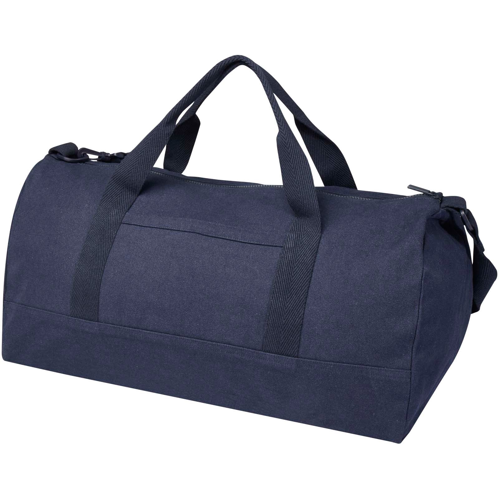 Trace 500 g/m² Aware™ recycelte Reisetasche 50 L – Navy