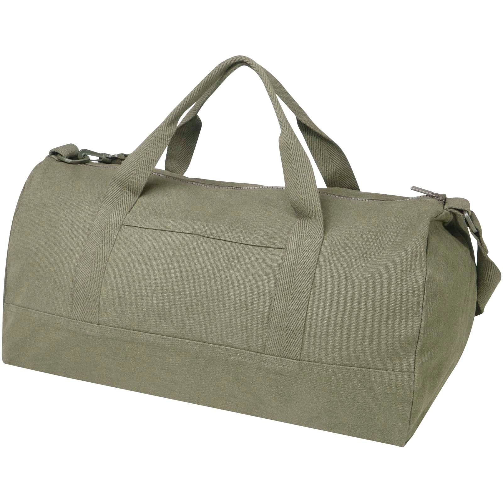 Trace 500 g/m² Aware™ recycelte Reisetasche 50 L – Grün