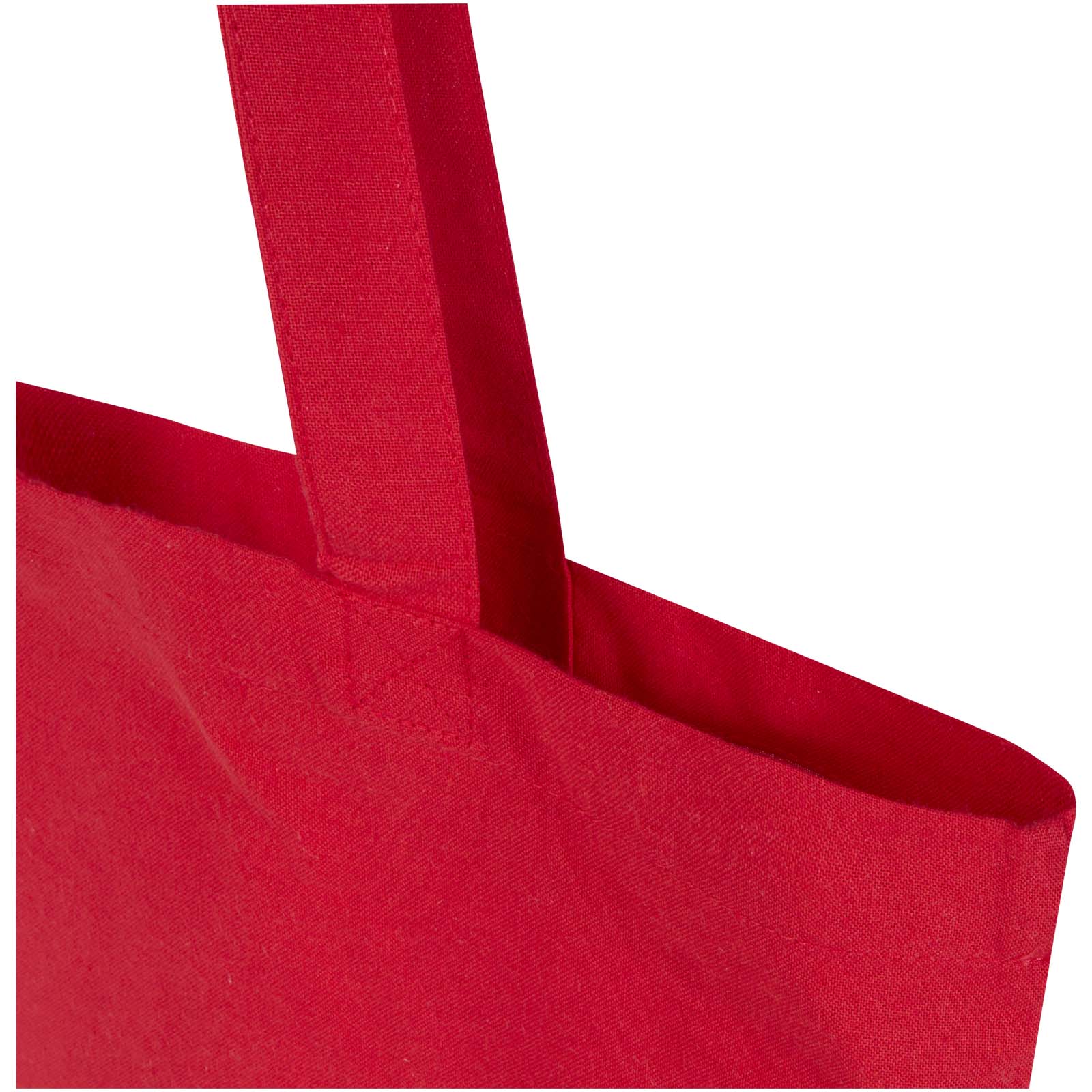 Madras Blend 140 g/m² Tragetasche aus GRS-recycelter Baumwolle 7L