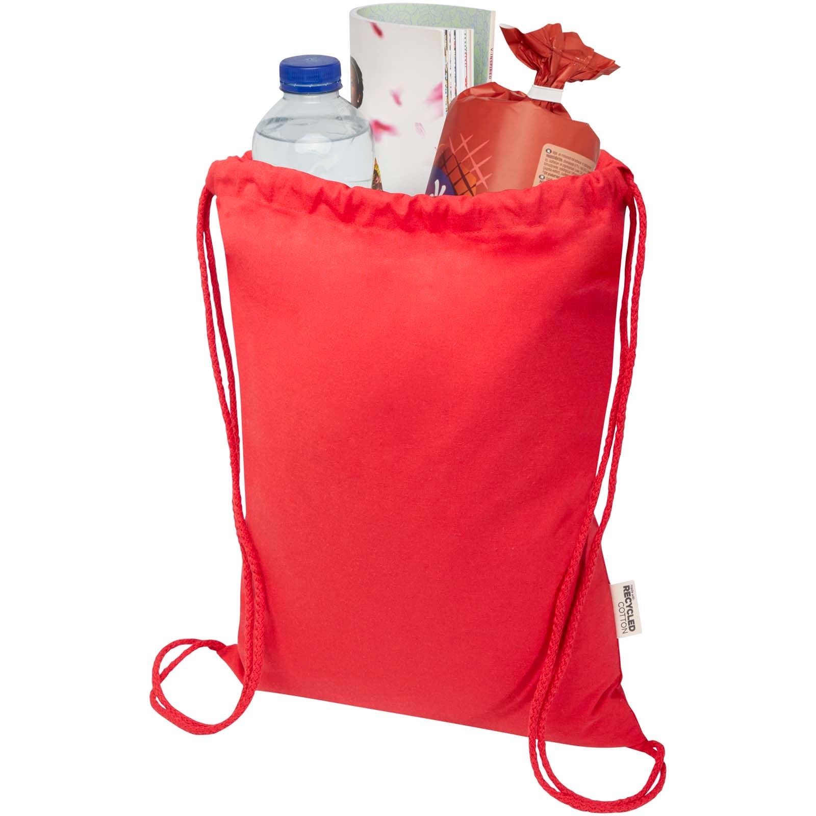 Oregon Blend 140 g/m² GRS-recycelter Turnbeutel 5 L