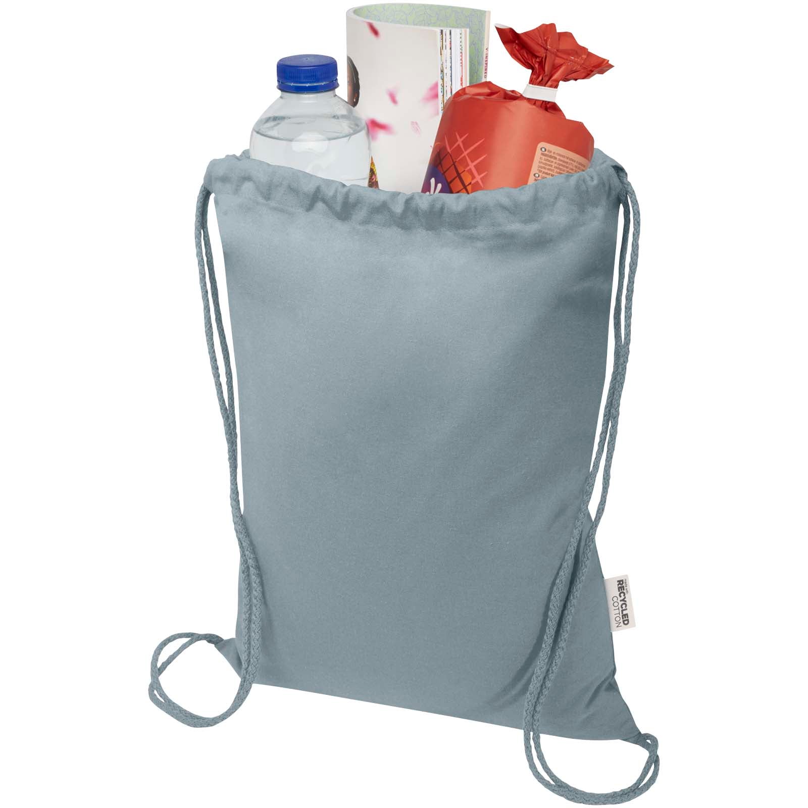 Oregon Blend 140 g/m² GRS-recycelter Turnbeutel 5 L