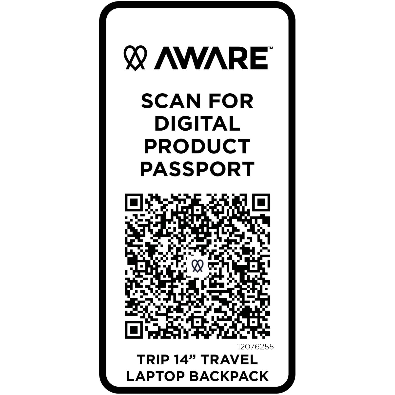 Trip 14" Aware™ Recycelter Laptop Rucksack 9 L