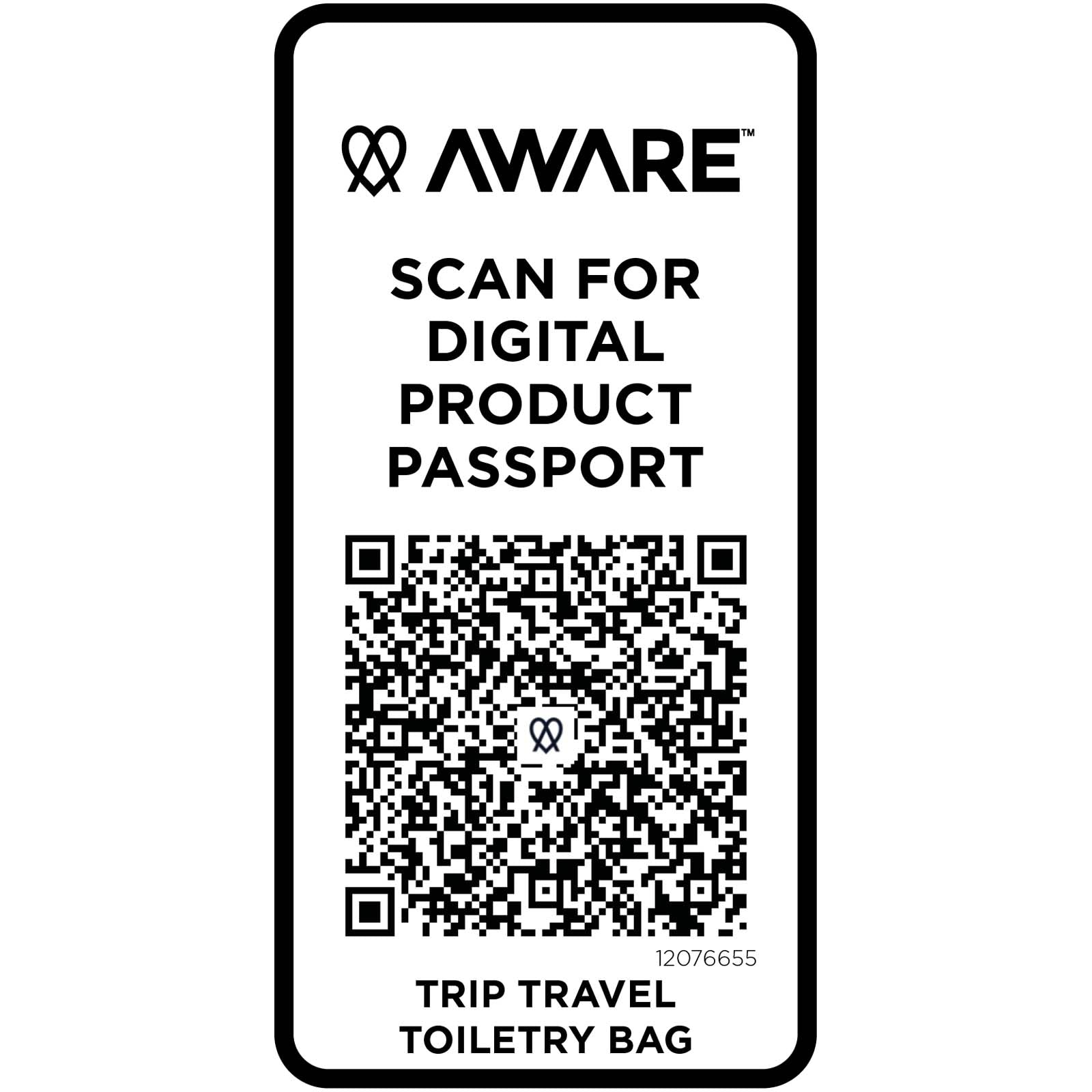 Trip Aware™ Recycelter Reisekulturbeutel 6 L