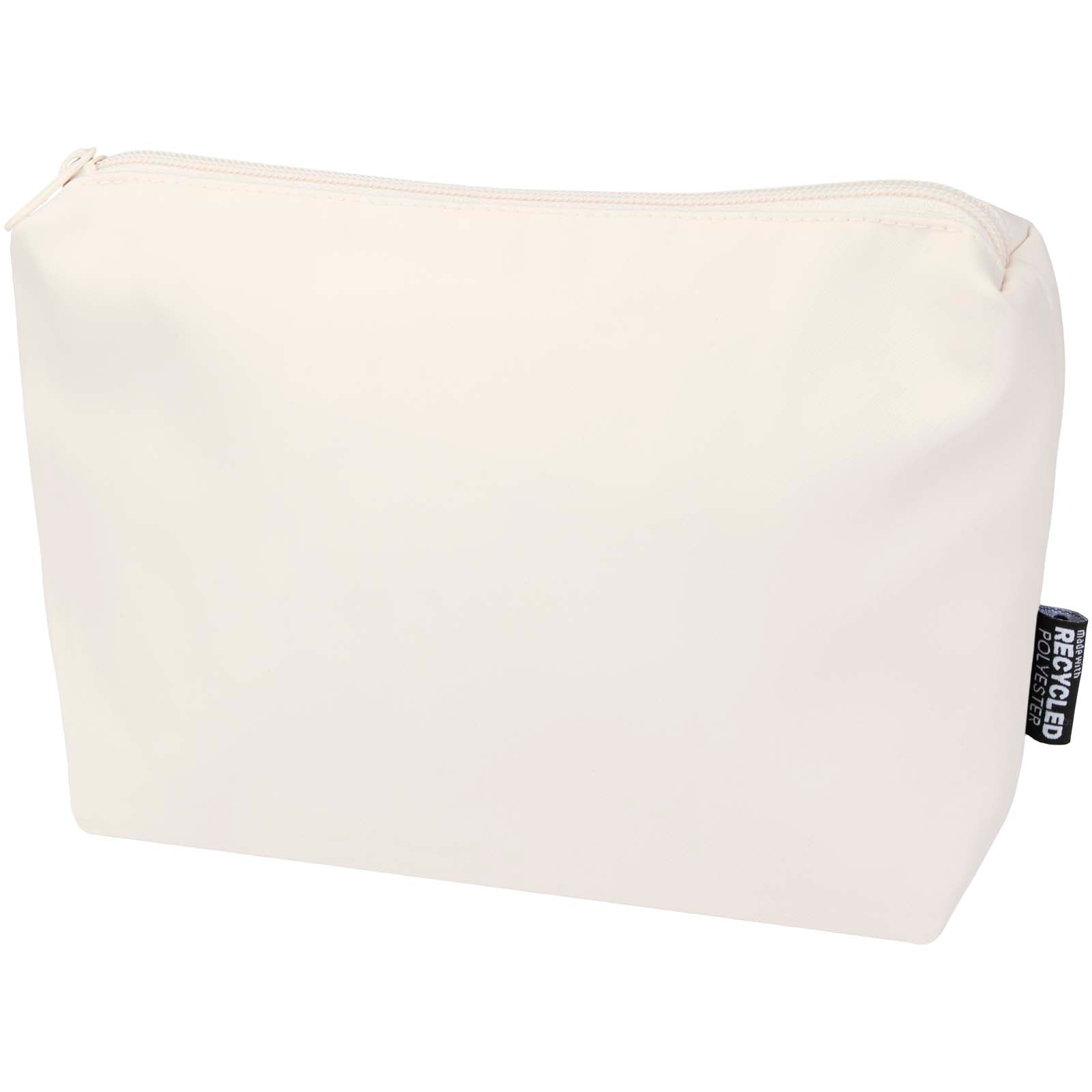 Trip Aware™ Recycelter Reisekulturbeutel 2 L – Offwhite