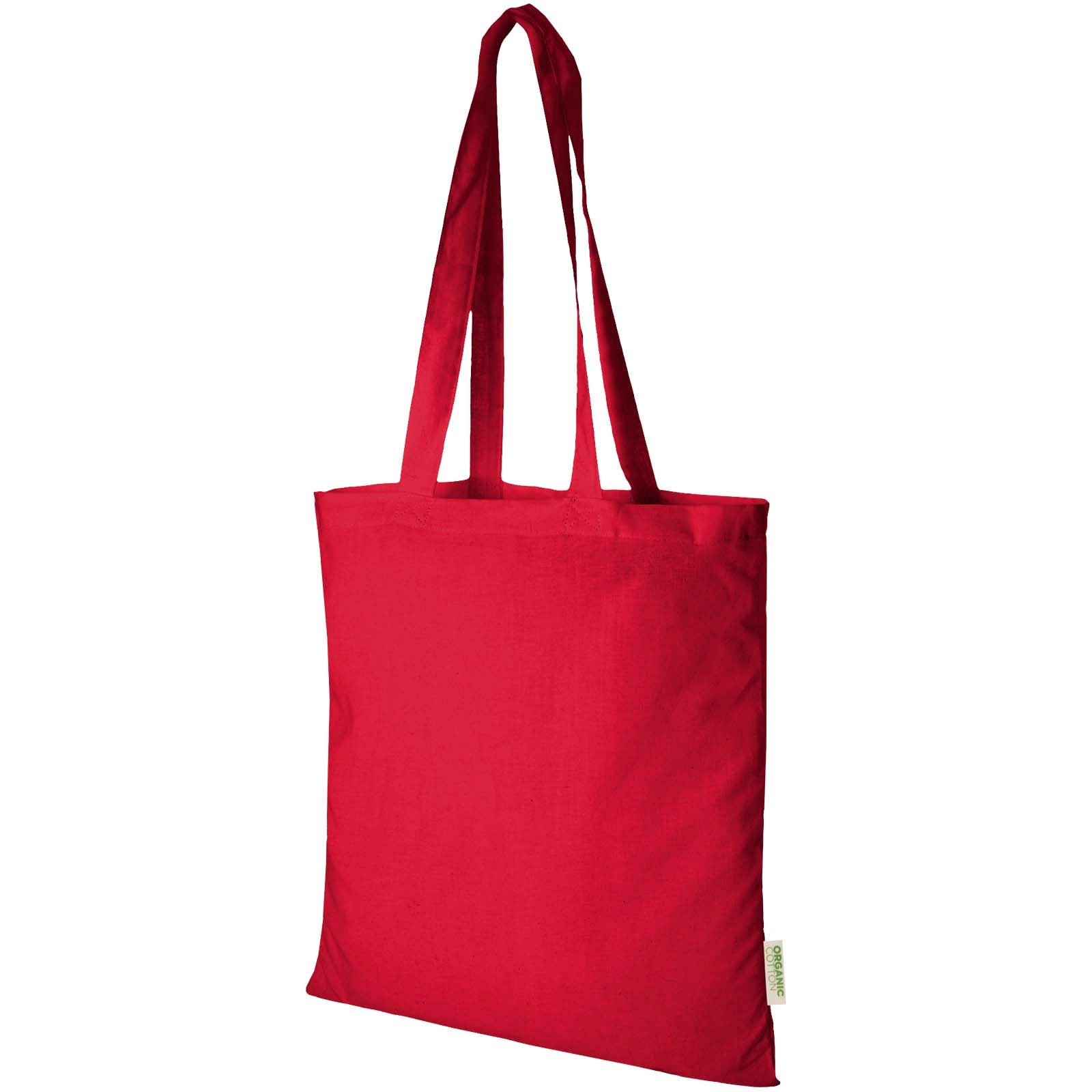 Odisha 140 g/m² OCS Bio-Tragetasche 7L – Rot