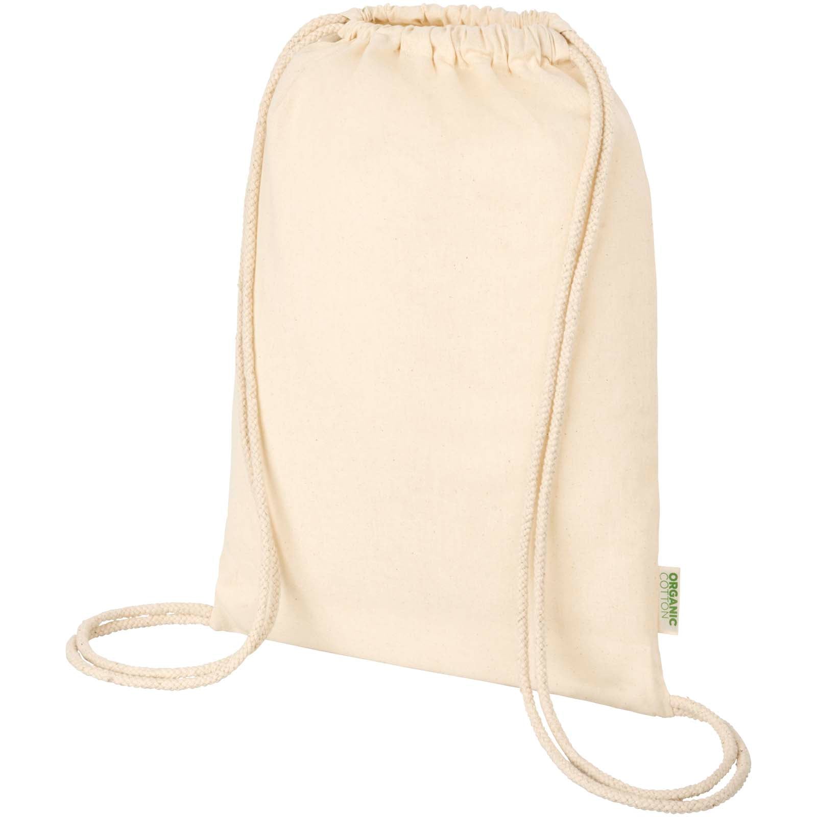 Odisha 140 g/m² OCS Bio-Sportbeutel 5L – Natur