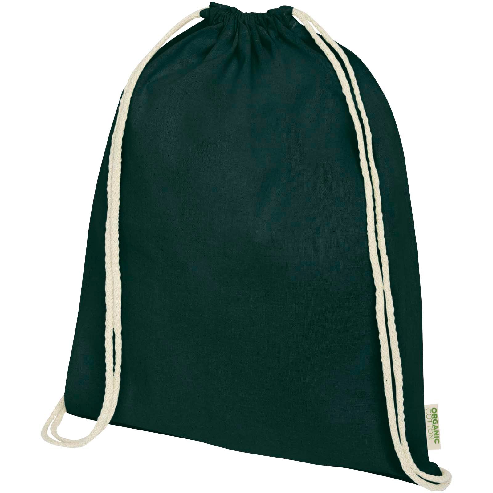 Odisha 140 g/m² OCS Bio-Sportbeutel 5L – Dunkelgrün