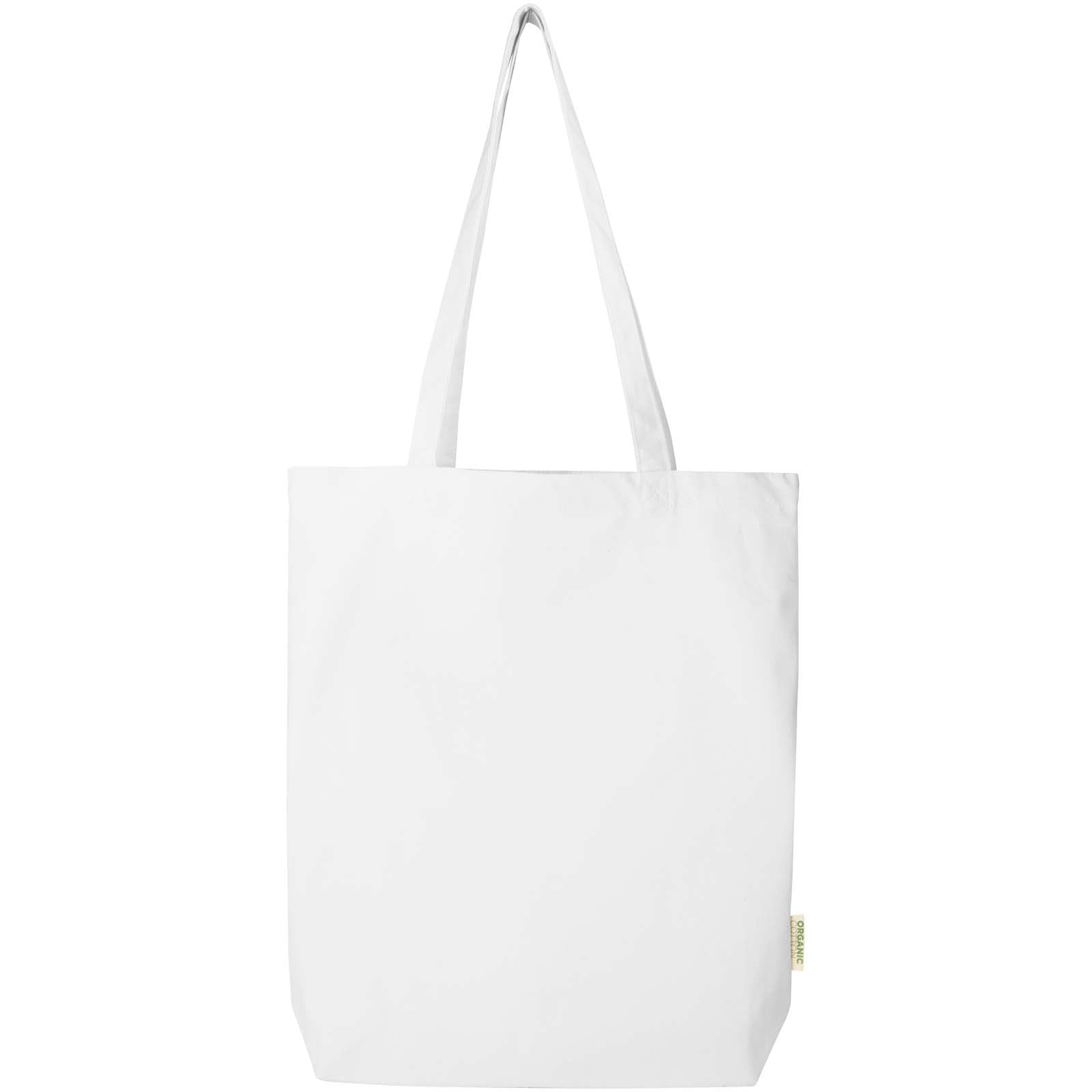 Odisha 180 g/m² OCS Bio-Tragetasche mit breitem Boden 11L
