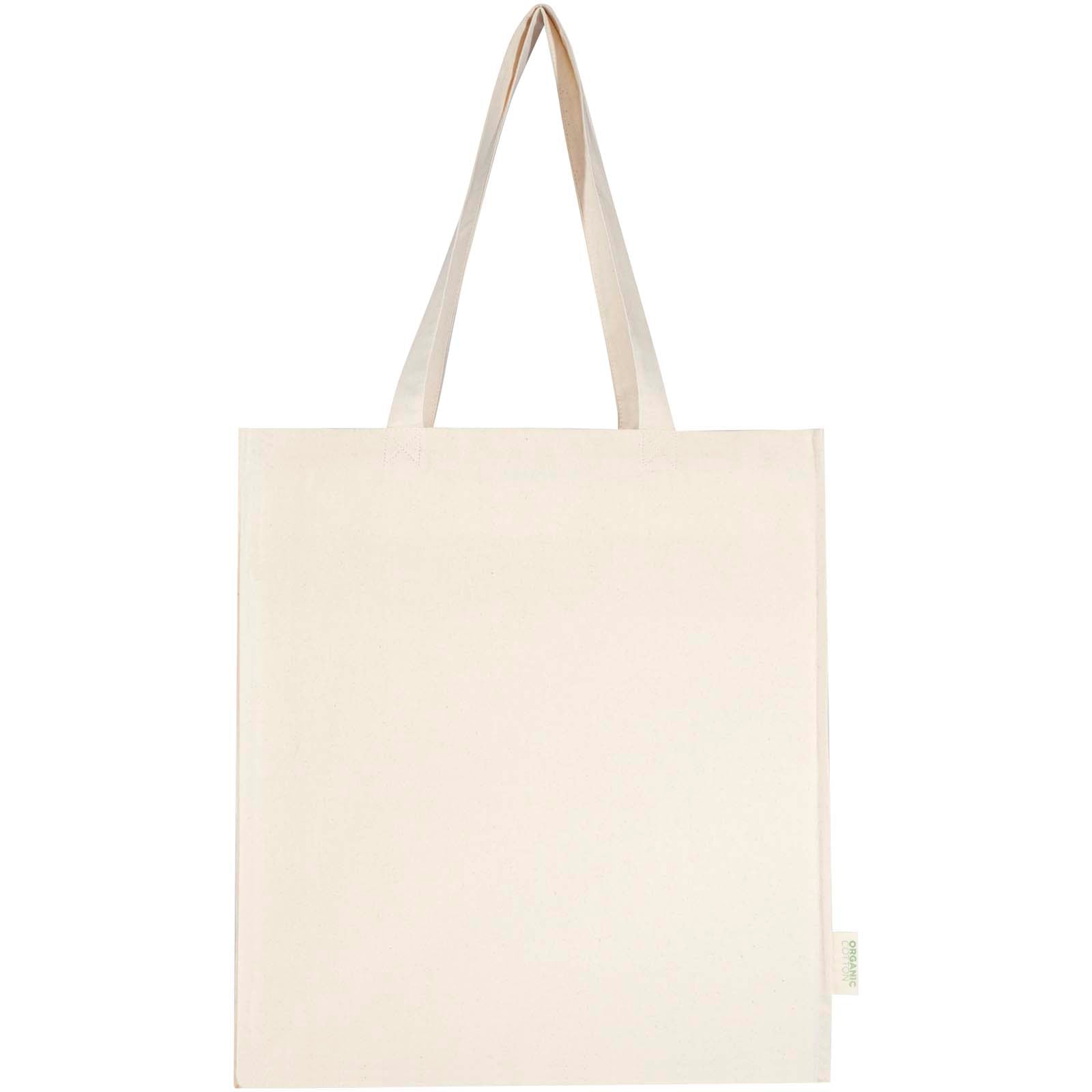 Odisha 180 g/m² OCS Bio Tragetasche mit Seitenfalten 14L