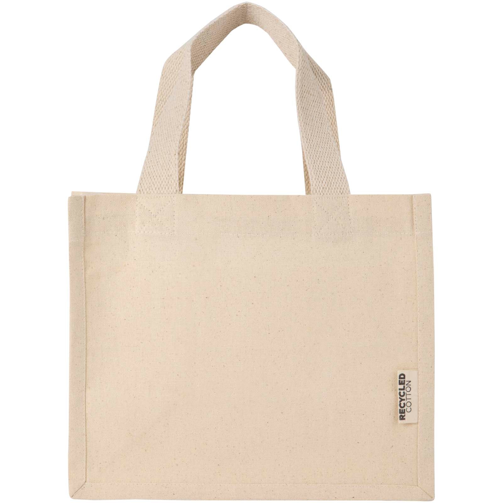 Odessa Mini-Tragetasche mit Bodenfalte aus 220 g/m² GRS Recyclingbaumwolle 9L