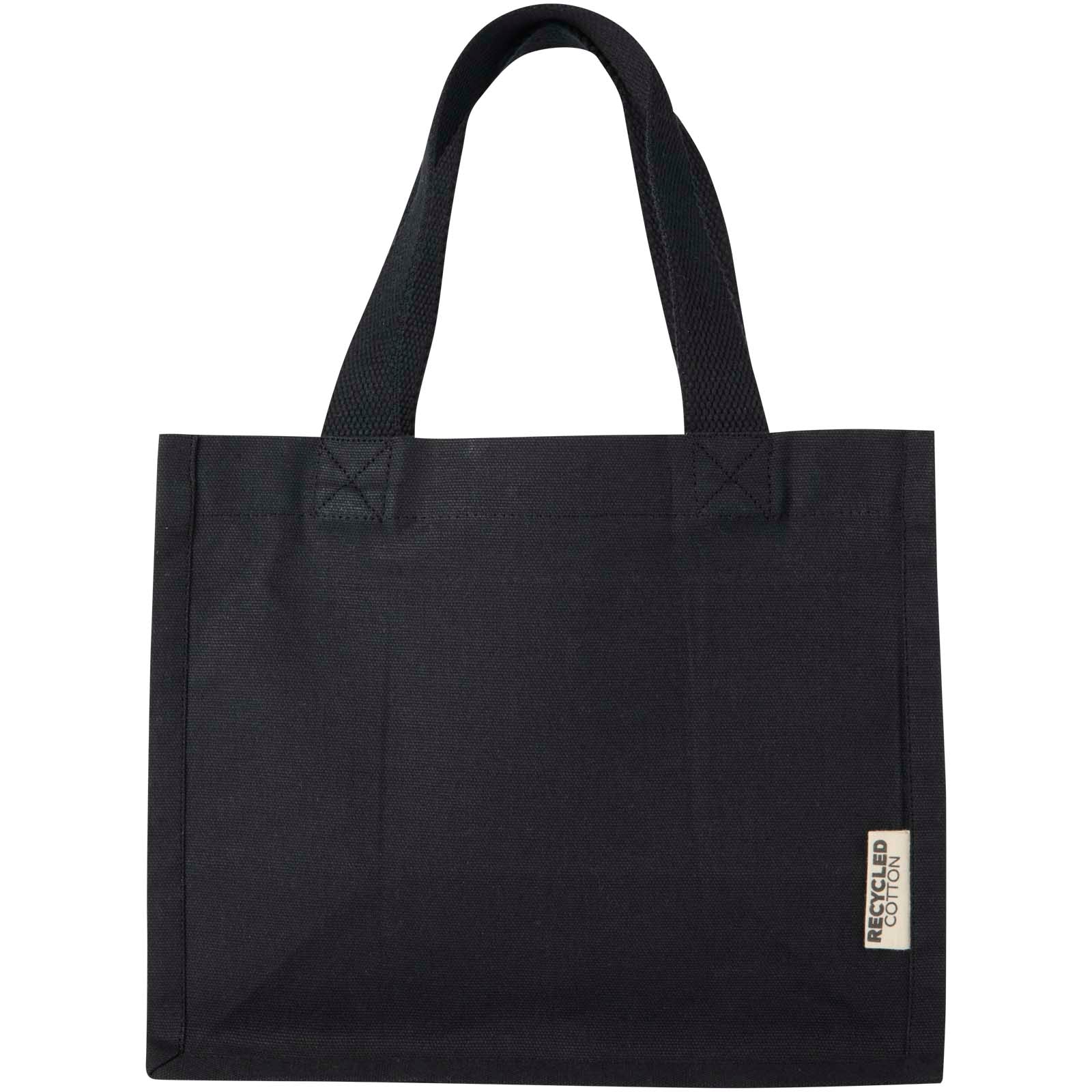 Odessa Mini-Tragetasche mit Bodenfalte aus 220 g/m² GRS Recyclingbaumwolle 9L