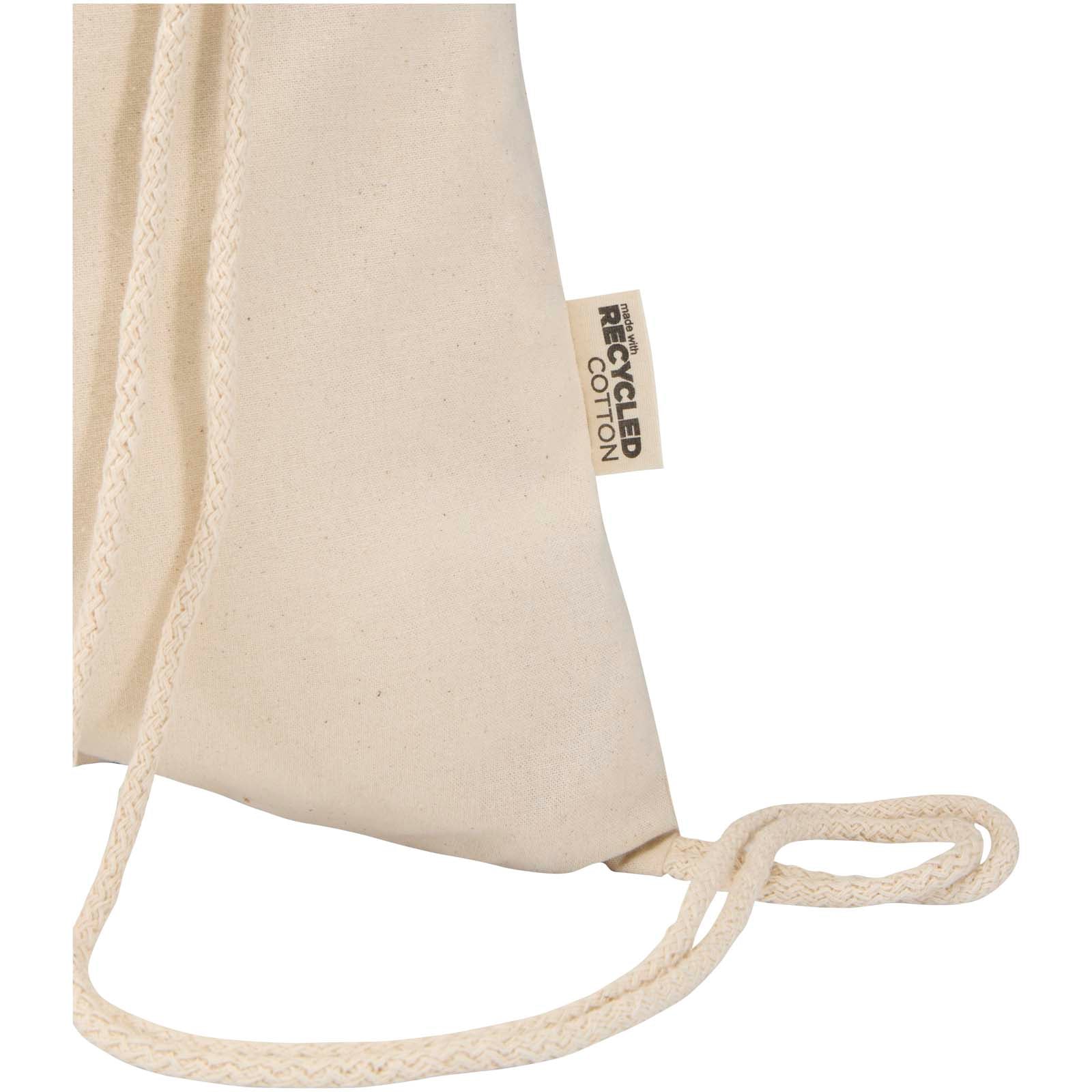 Peru Blend 180 g/m² Sportbeutel aus GRS recycelter Baumwolle 5L