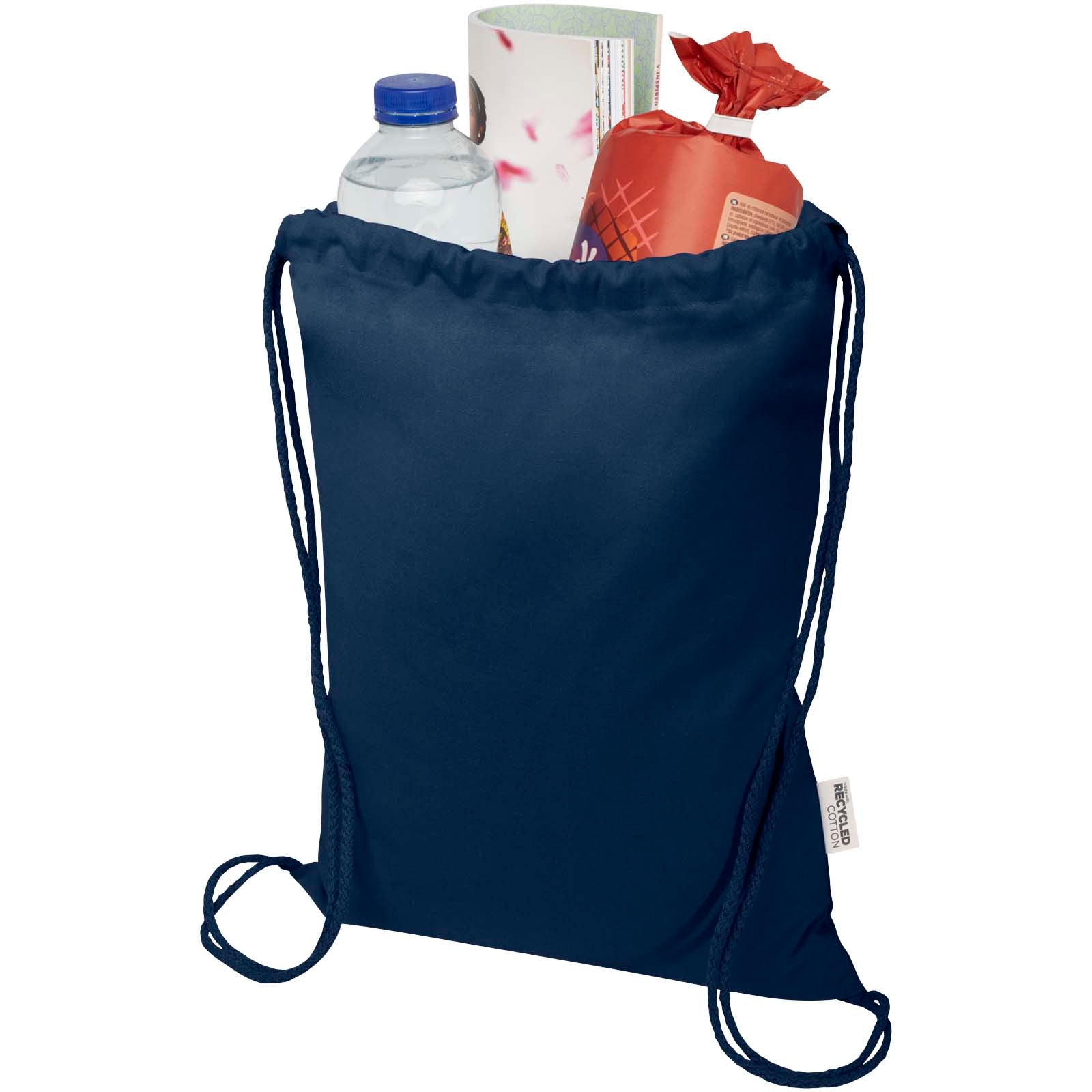 Peru Blend 180 g/m² Sportbeutel aus GRS recycelter Baumwolle 5L