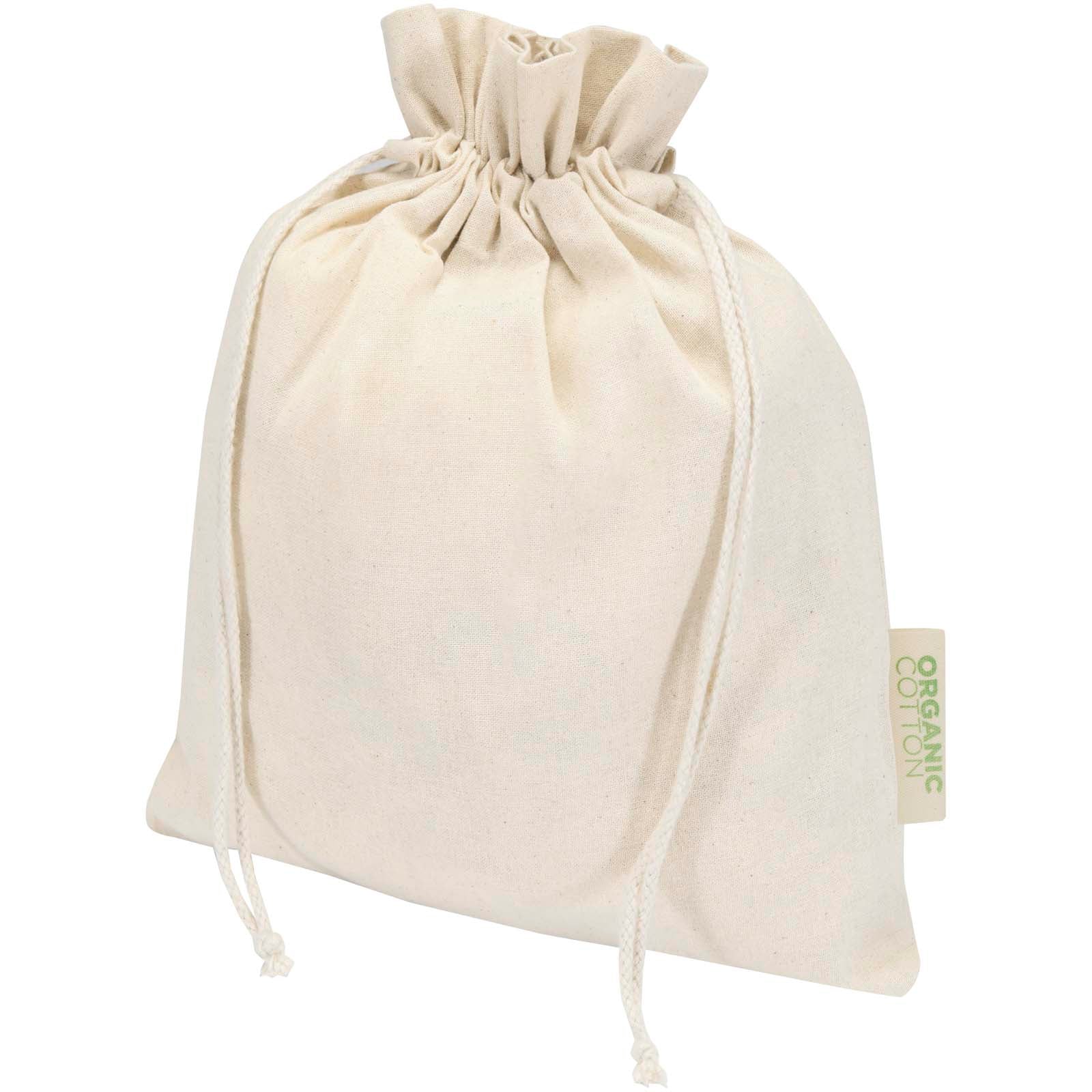 Odisha 140 g/m² OCS Bio Zuziehbeutel – 30 × 25 cm – Natur
