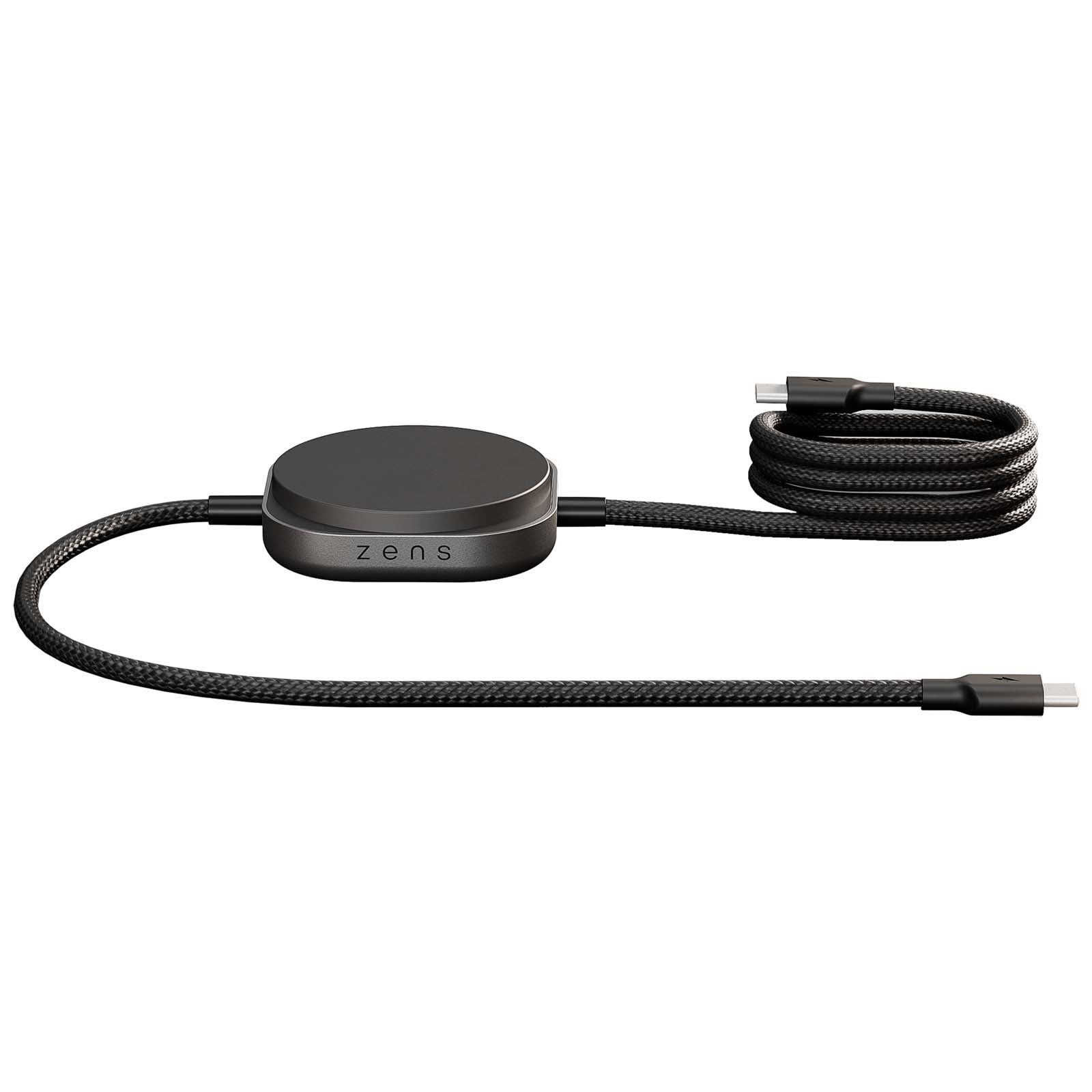 Zens Pro 2 240 W, USB-C, 2 in 1 Ladekabel – Schwarz