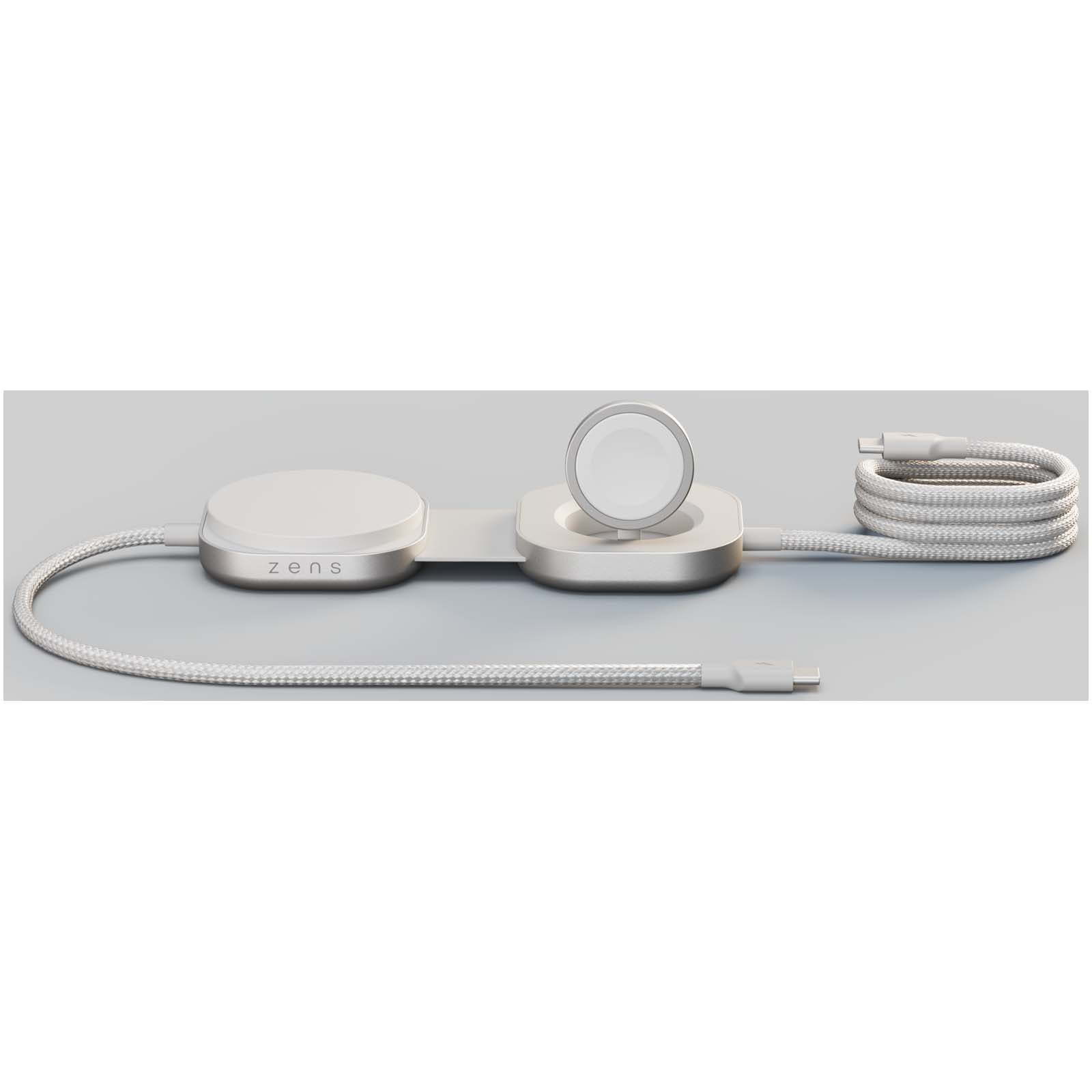 Zens Pro 3 140 W, USB-C, 3 in 1 Ladekabel – Weiss