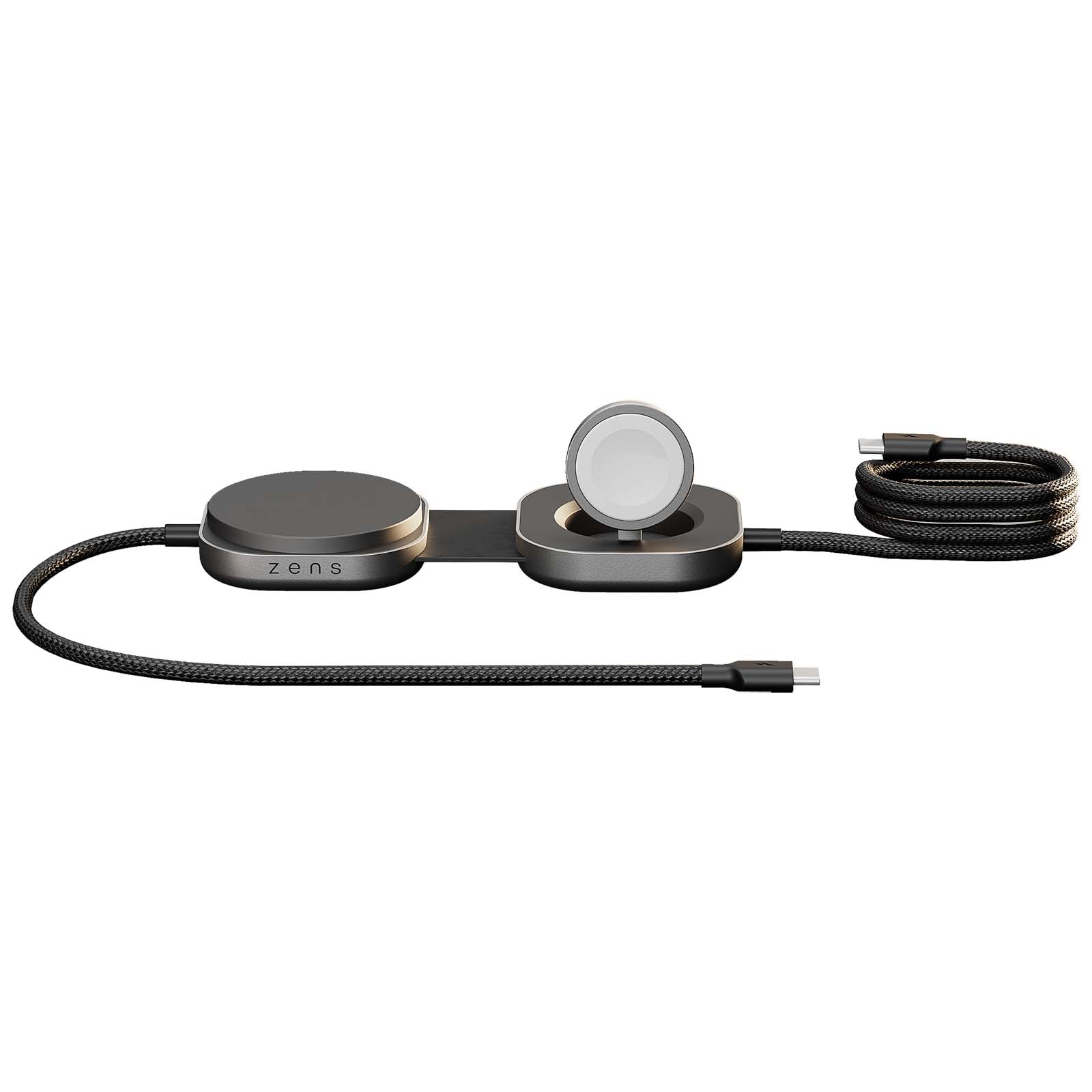 Zens Pro 3 140 W, USB-C, 3 in 1 Ladekabel – Schwarz