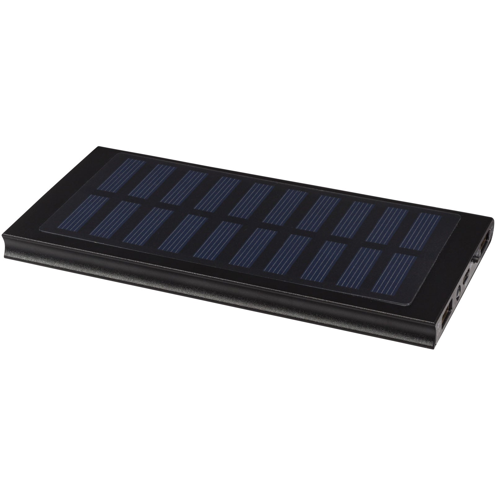 Stellar 8000 mAh Solar Powerbank – Schwarz