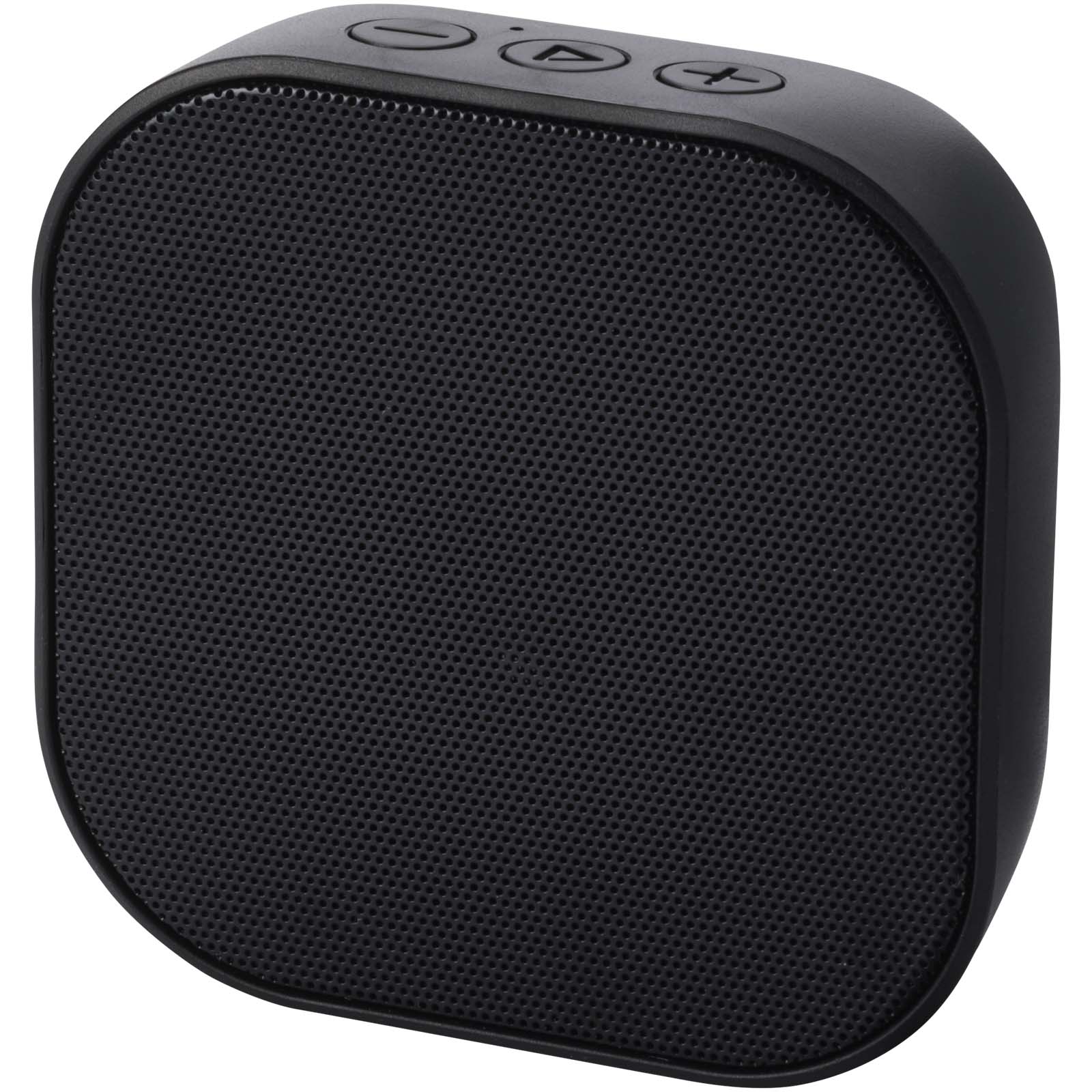 Stark 2.0 3 W Mini-Bluetooth®-Lautsprecher aus recyceltem RCS Kunststoff – Schwarz