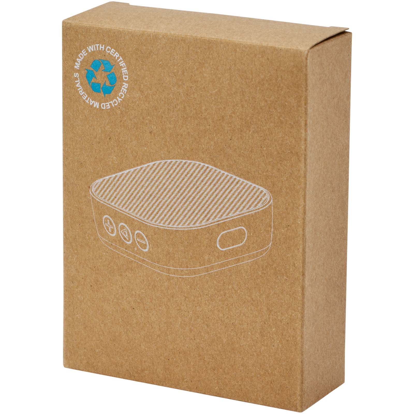 Stark 2.0 3 W Mini-Bluetooth®-Lautsprecher aus recyceltem RCS Kunststoff