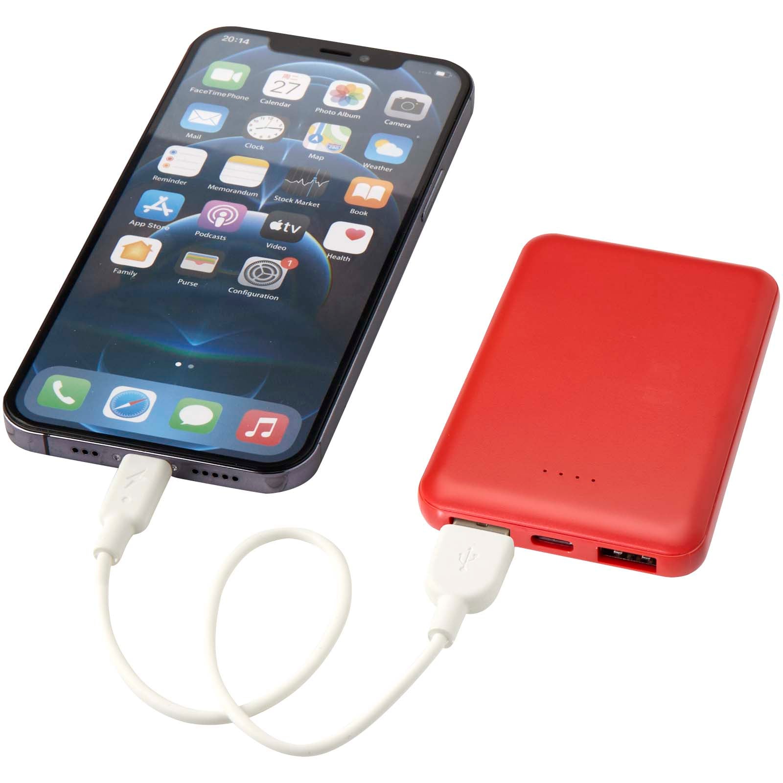 Asama 5000 mAh Typ-C Powerbank aus recyceltem Kunststoff