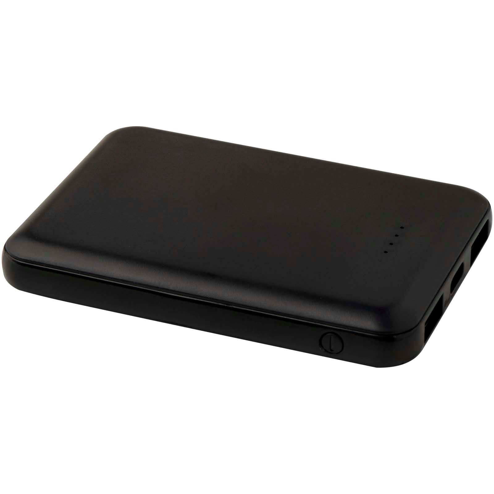 Asama 5000 mAh Typ-C Powerbank aus recyceltem Kunststoff – Schwarz