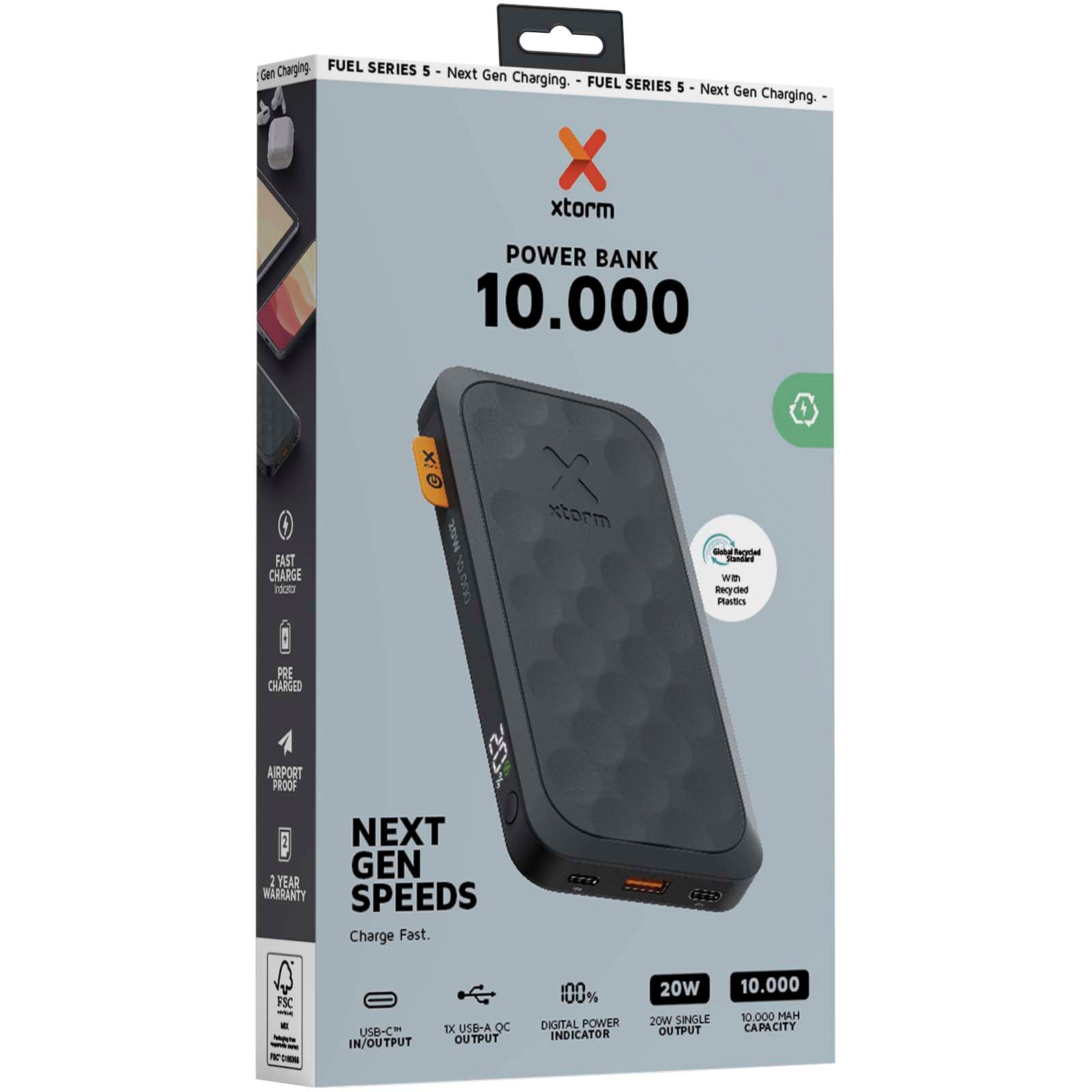 Xtorm FS510 Fuel Serie 10.000 mAh 20 W Powerbank