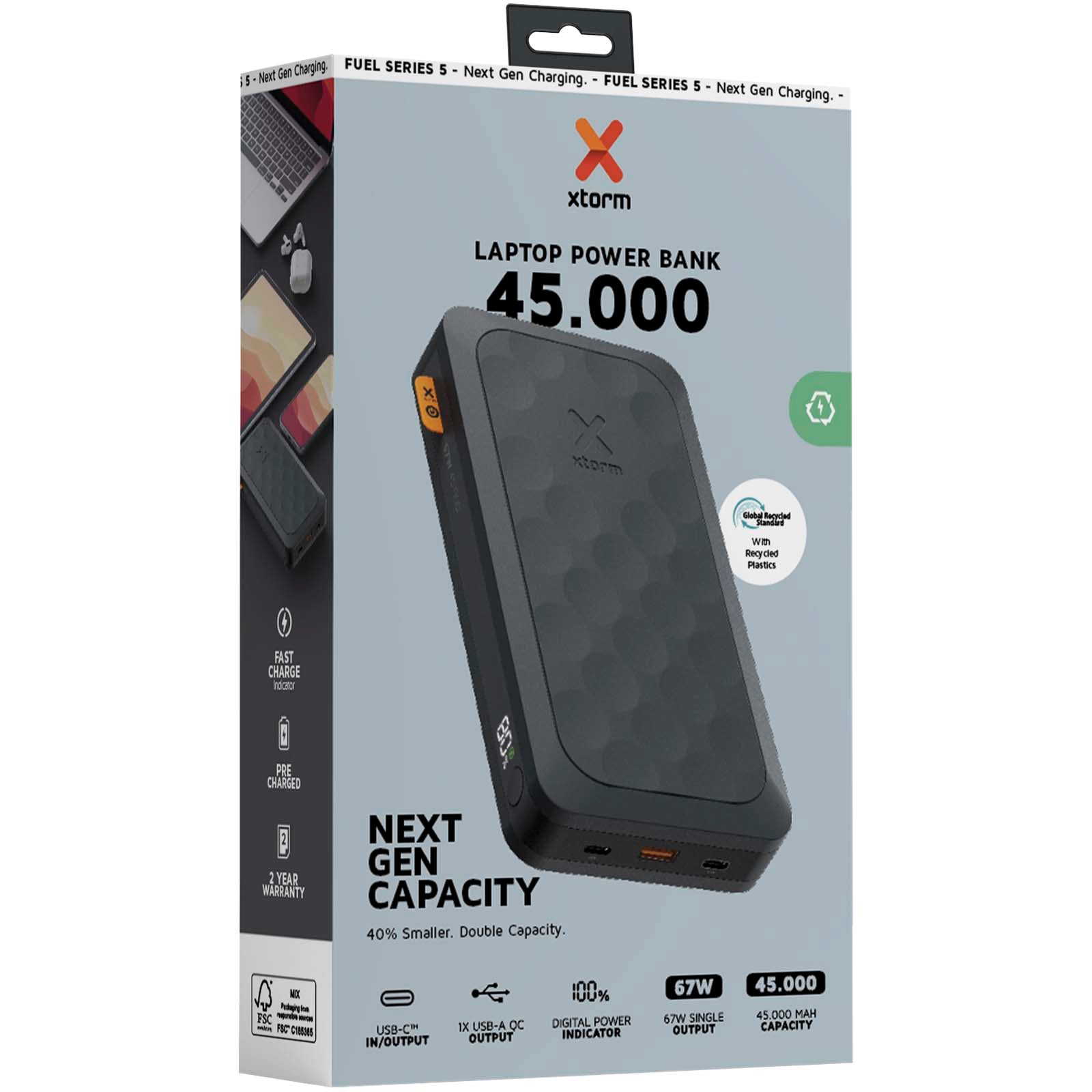 Xtorm FS5451 Fuel-Serie 45.000 mAh 67 W Powerbank