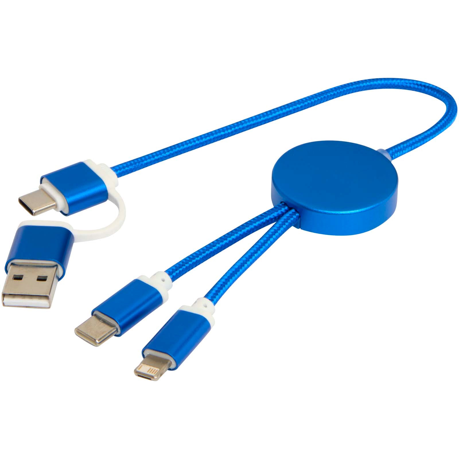 Alasia 30 cm 5-in-1 Kabel aus recyceltem Kunststoff für Datenübertragung und 27W Schnellladung