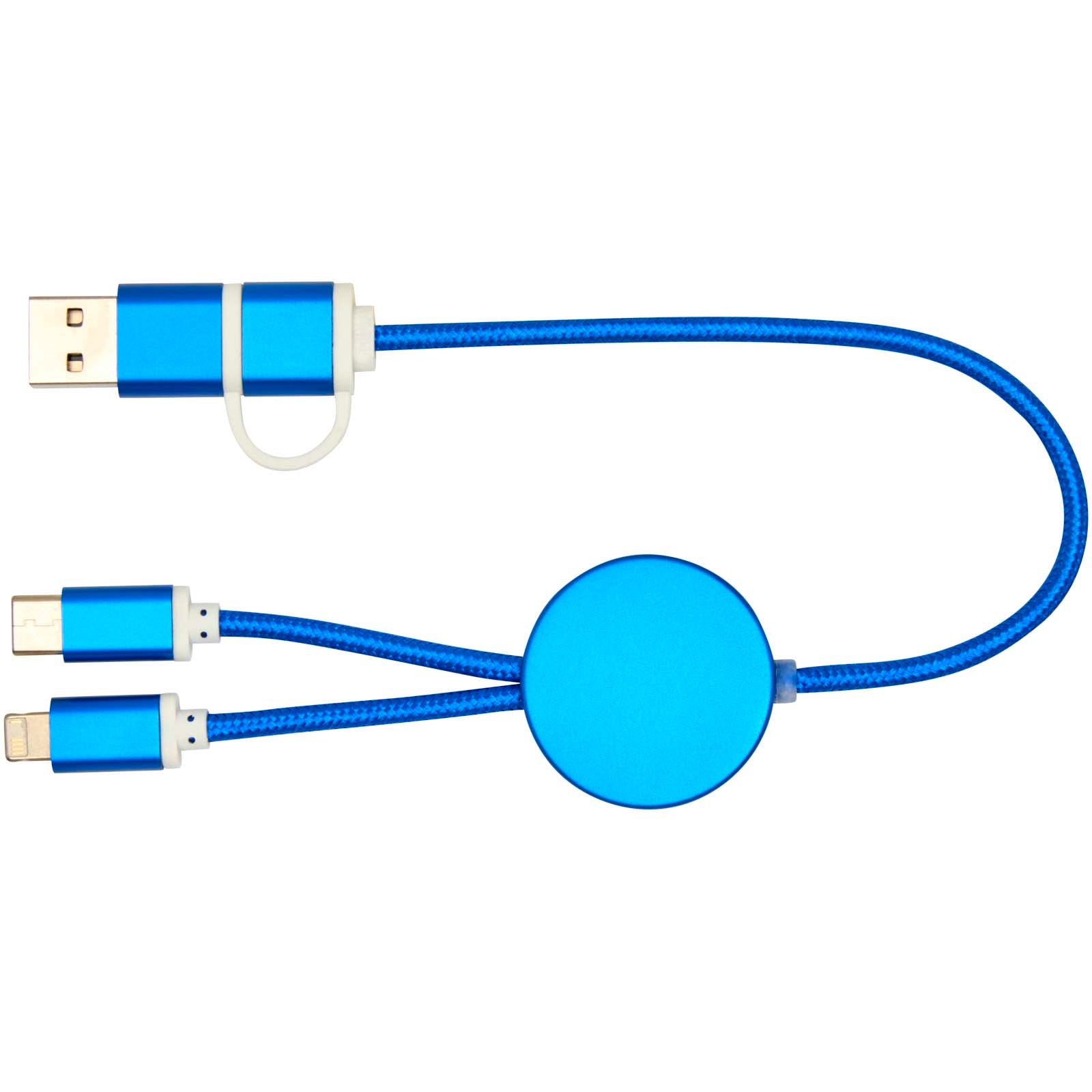 Alasia 30 cm 5-in-1 Kabel aus recyceltem Kunststoff für Datenübertragung und 27W Schnellladung