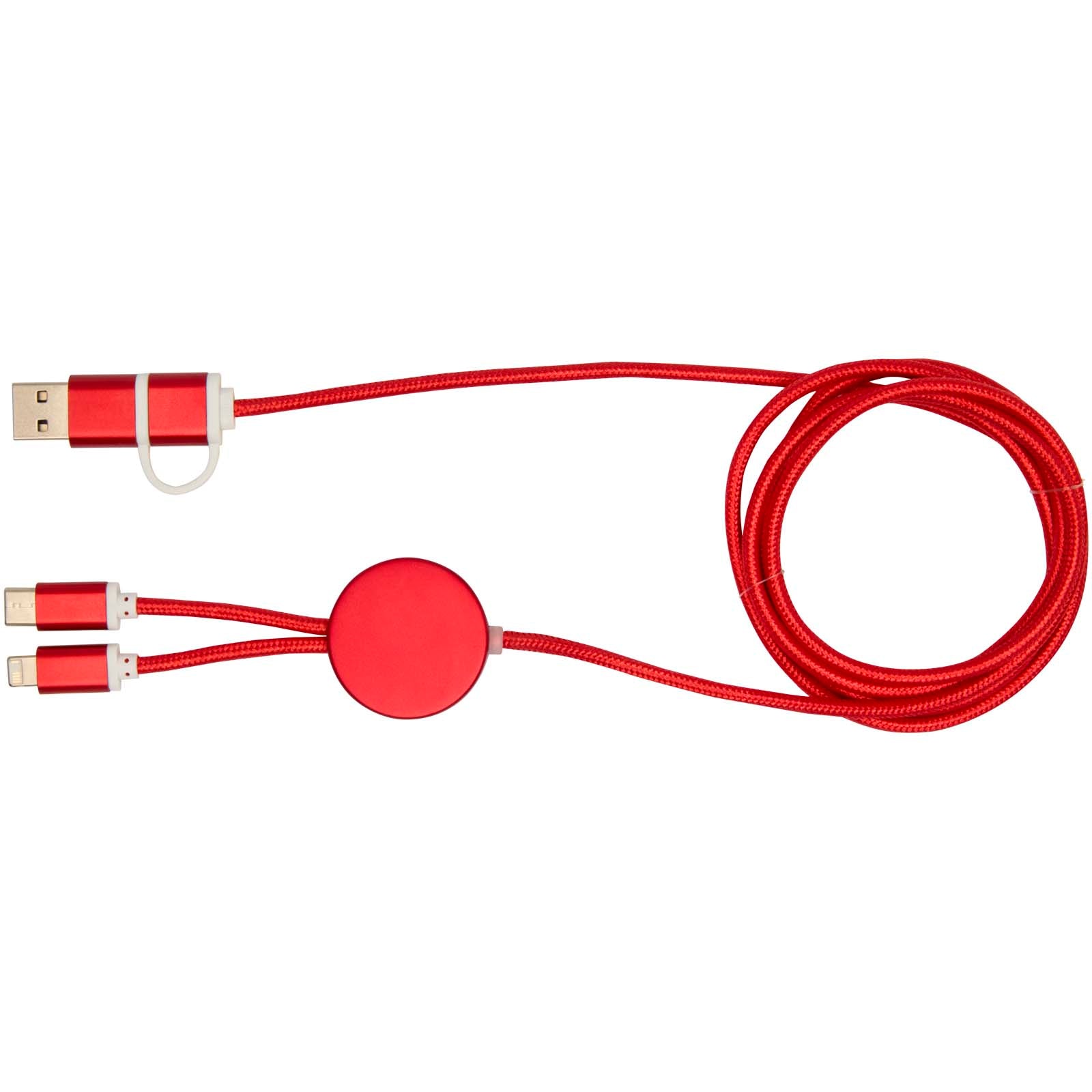 Alasia 150 cm 5-in-1 Kabel aus recyceltem Kunststoff für Datenübertragung und 27W Schnellladung