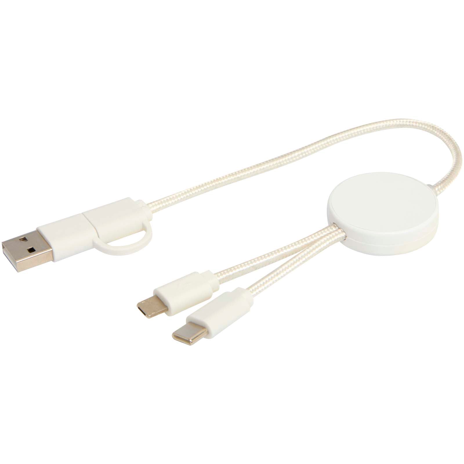 Citala 30 cm 5-in-1 Kabel aus recyceltem Kunststoff für Datenübertragung und 27W Schnellladung
