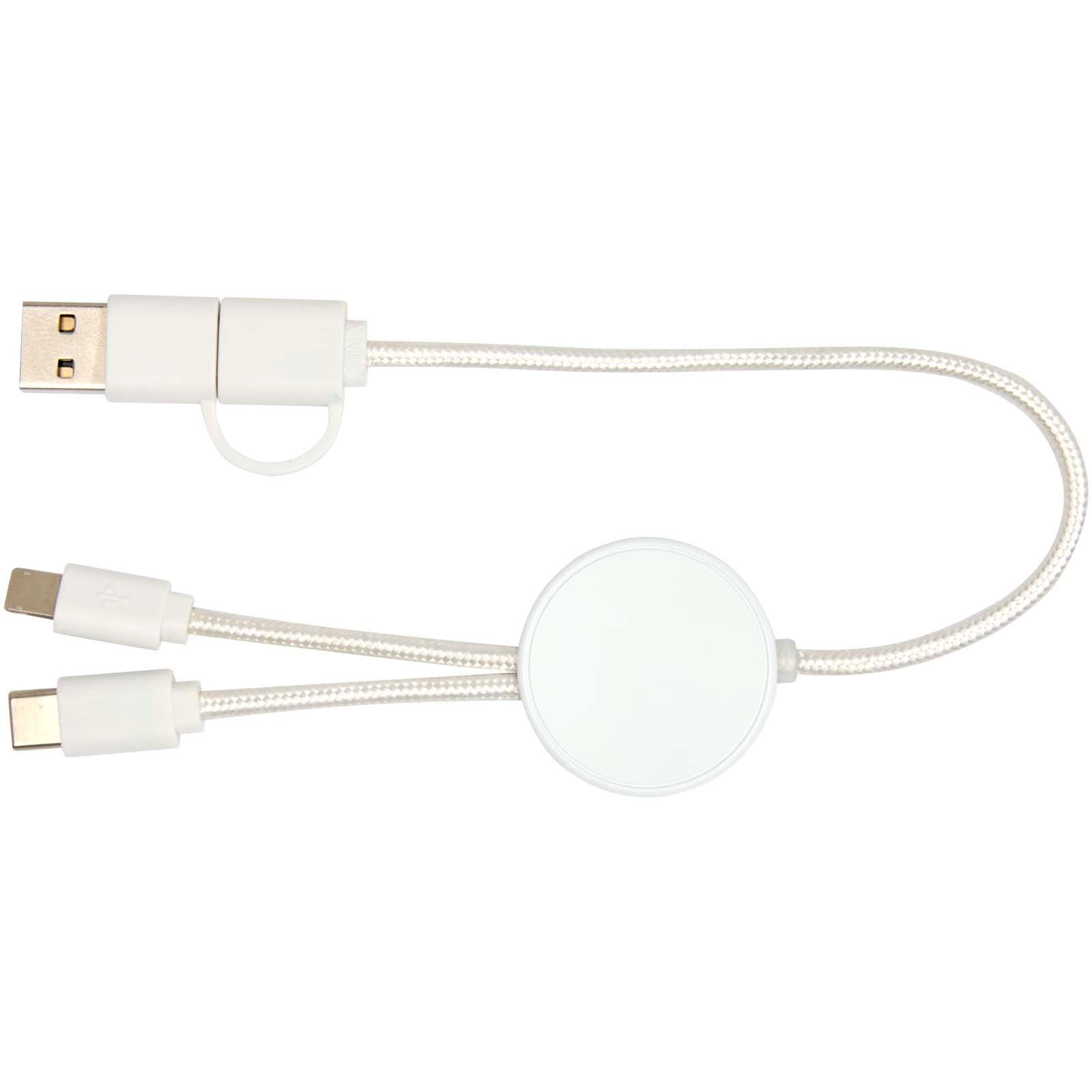 Citala 30 cm 5-in-1 Kabel aus recyceltem Kunststoff für Datenübertragung und 27W Schnellladung