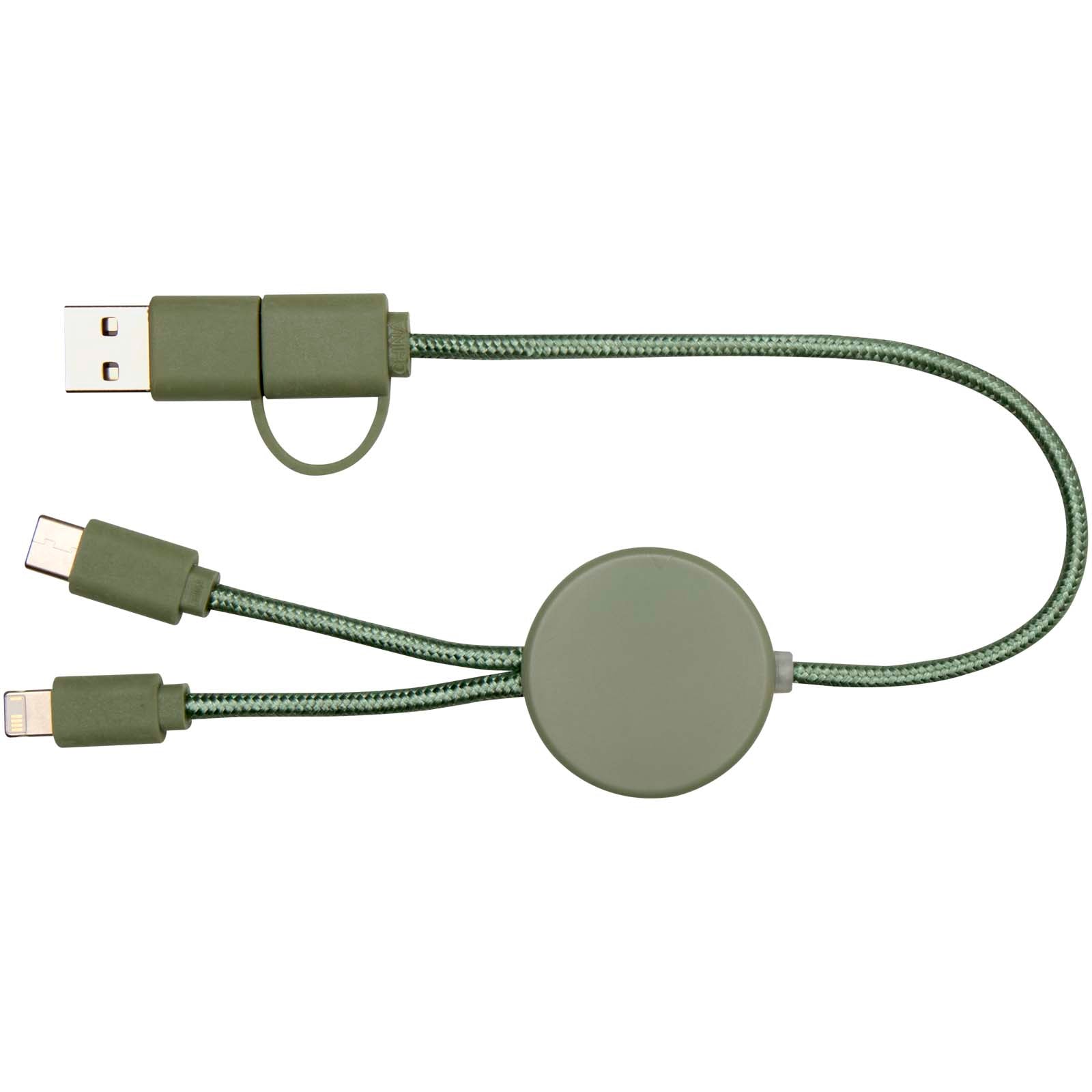 Citala 30 cm 5-in-1 Kabel aus recyceltem Kunststoff für Datenübertragung und 27W Schnellladung