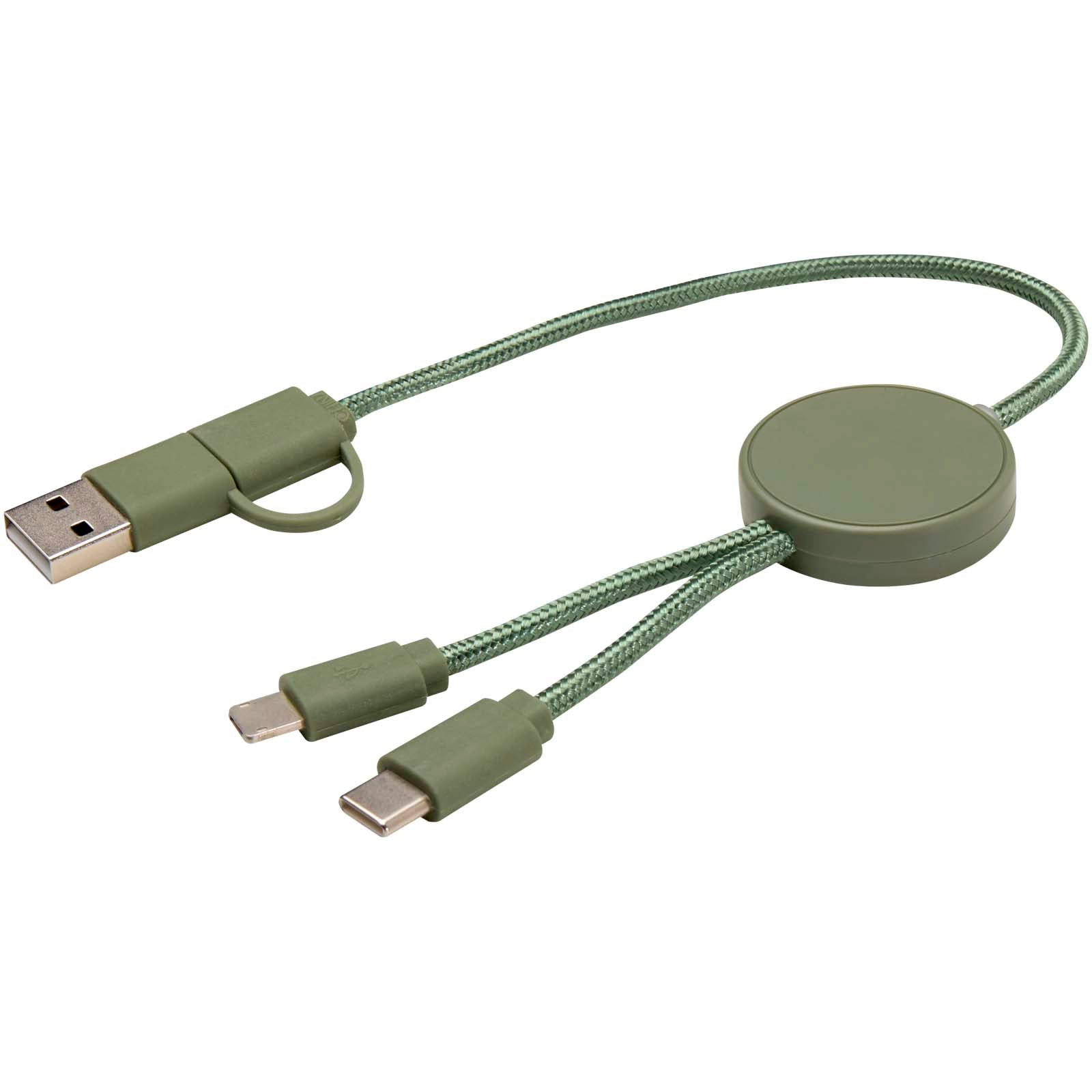 Citala 30 cm 5-in-1 Kabel aus recyceltem Kunststoff für Datenübertragung und 27W Schnellladung