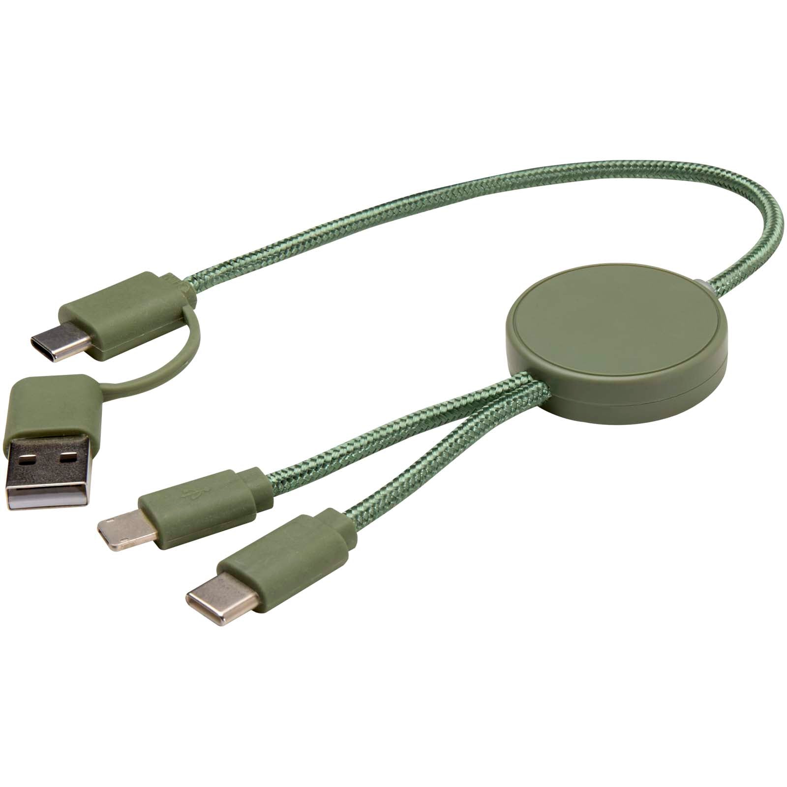 Citala 30 cm 5-in-1 Kabel aus recyceltem Kunststoff für Datenübertragung und 27W Schnellladung